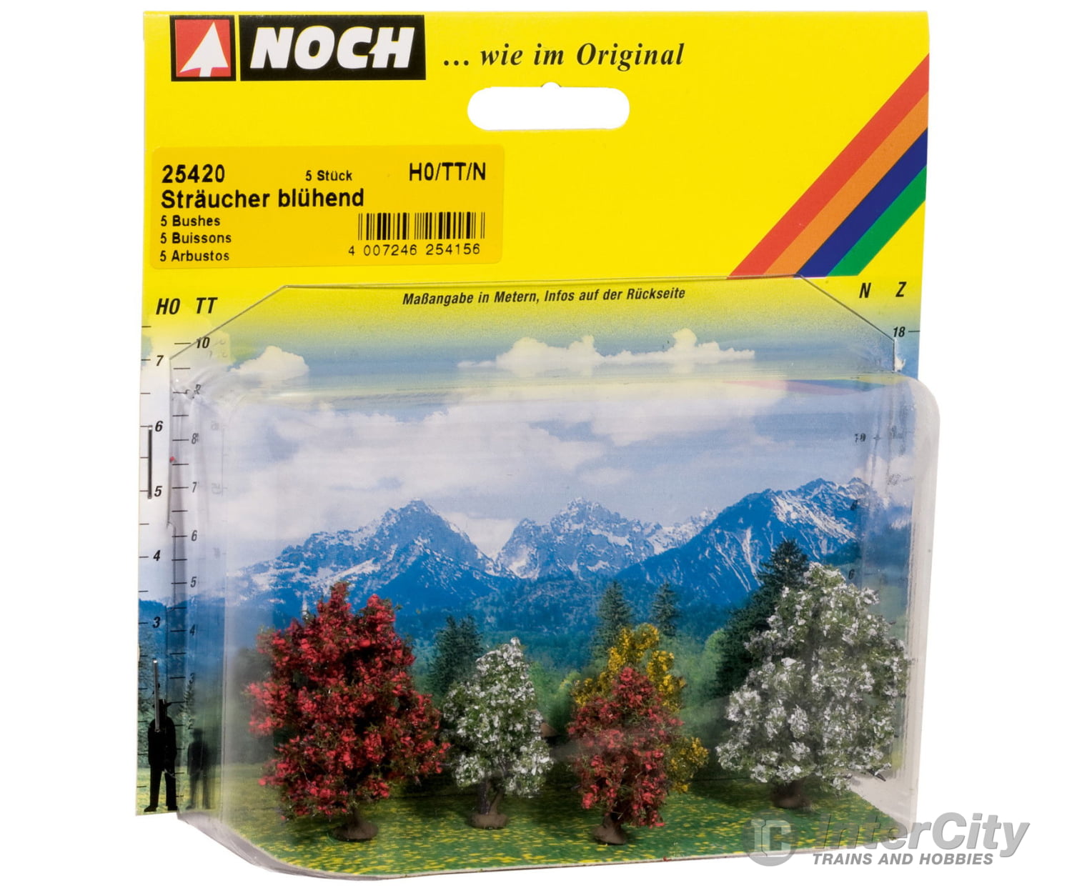 Noch 25420 HO TT Bushes Trees & Vegetation