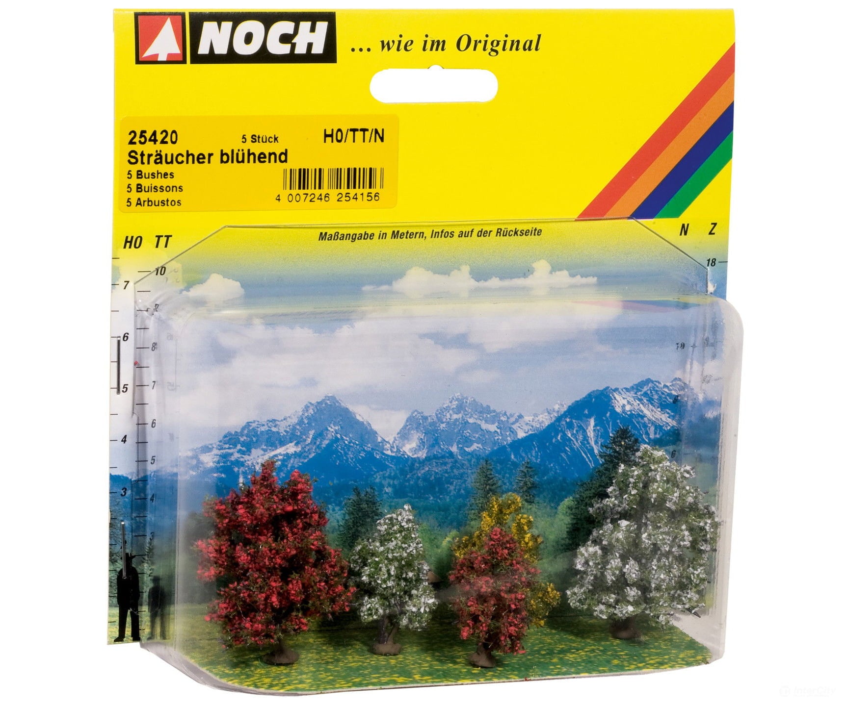 Noch 25420 HO TT Bushes Trees & Vegetation