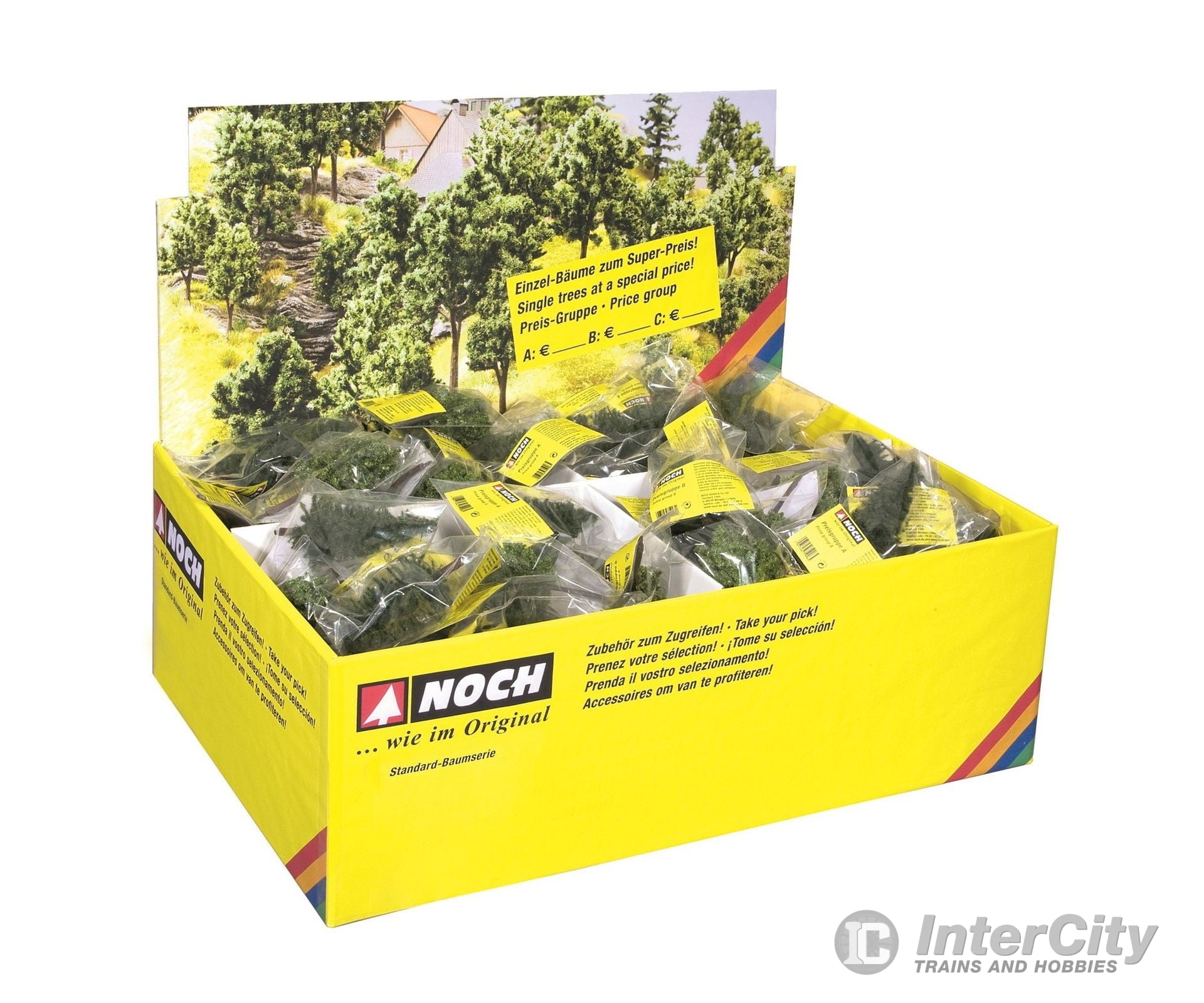 Noch 25964 HO TT N Deciduous and Coniferous Trees Trees & Vegetation