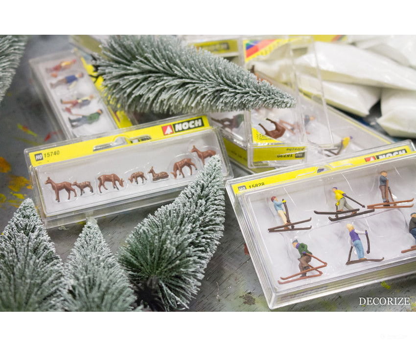 Noch 32828 N Z Snowy Fir Trees Trees & Vegetation
