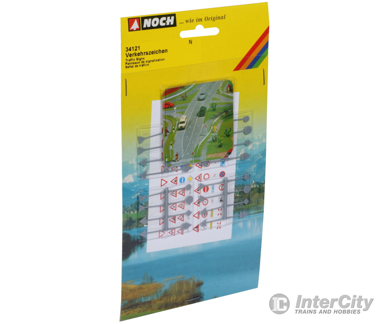 Noch 34121 N Traffic Signs Scenery Details