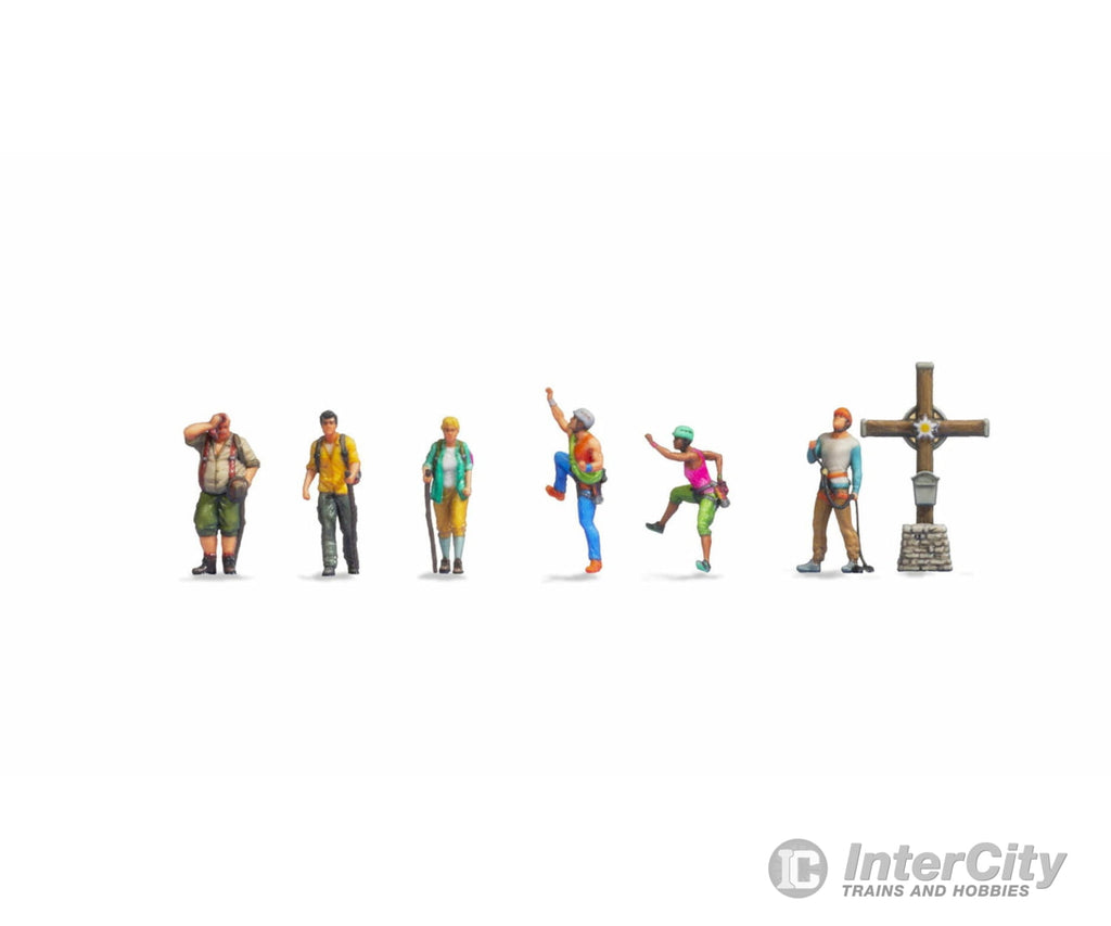 Noch 35820 N Mountain Hikers with Cross Figures