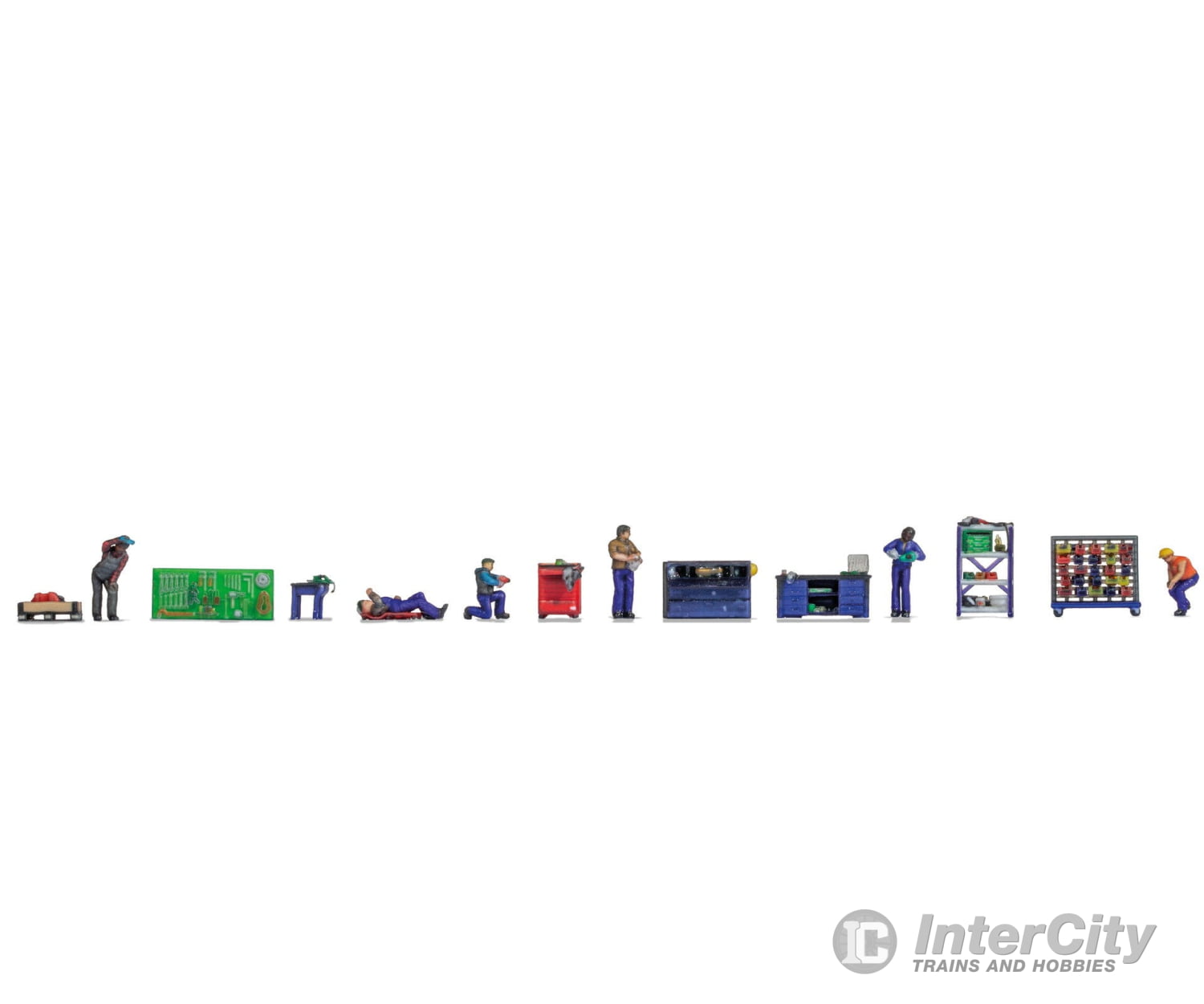 Noch 35902 N Themed Figures Set ’Workshop’ Figures