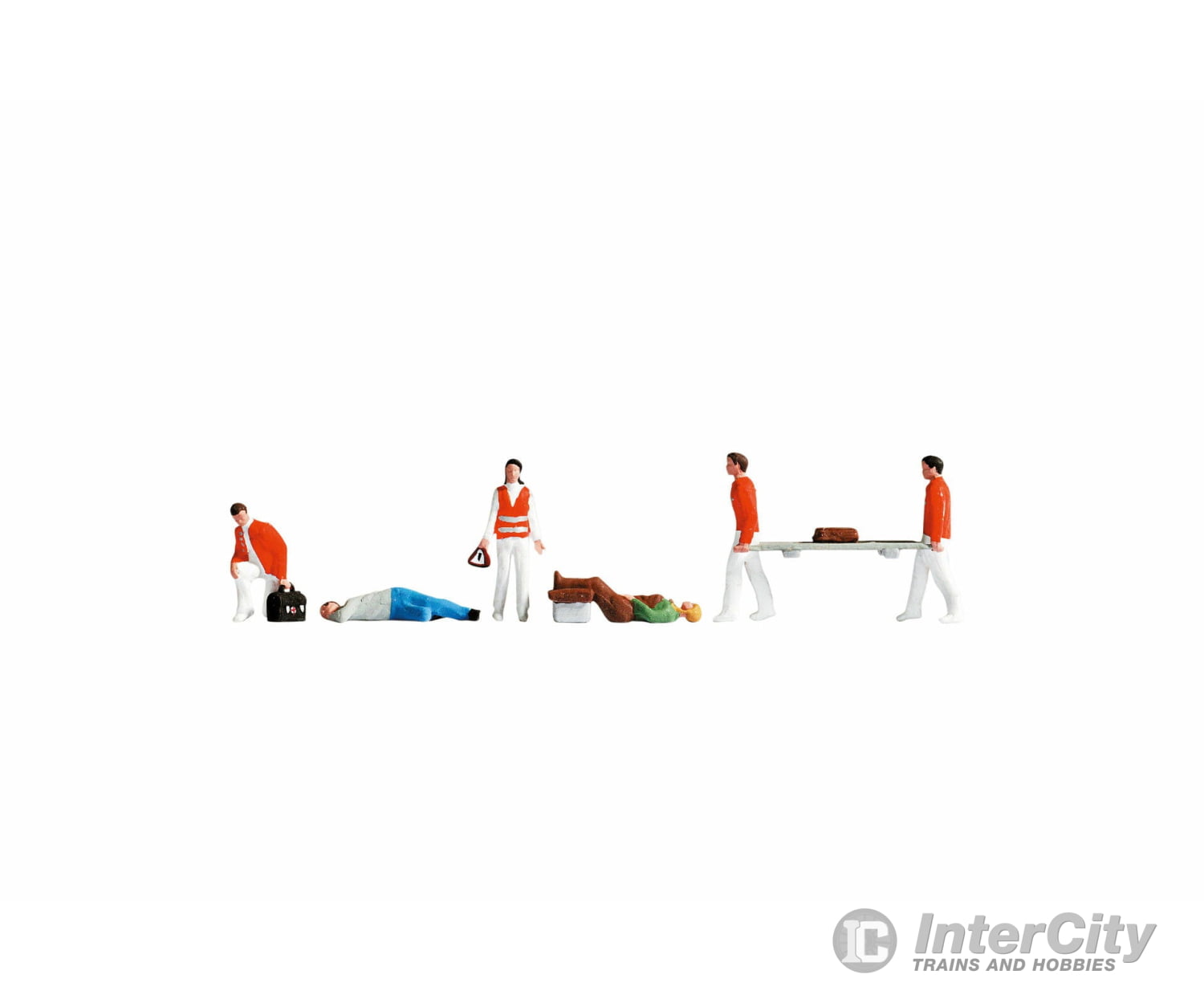 Noch 36094 N Paramedics and Emergency Doctor in Action Figures