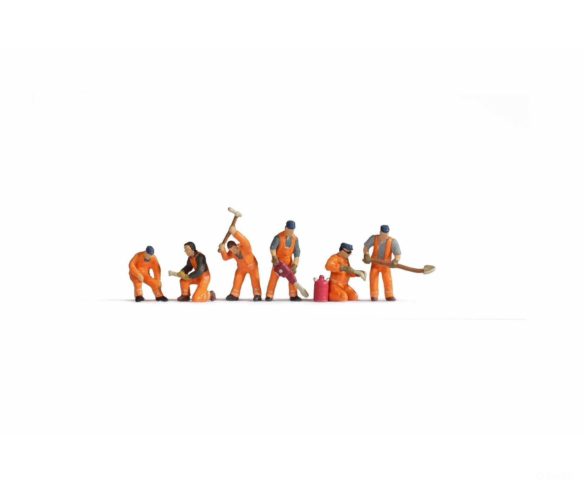 Noch 36276 N Railway Construction Crew at Work Figures