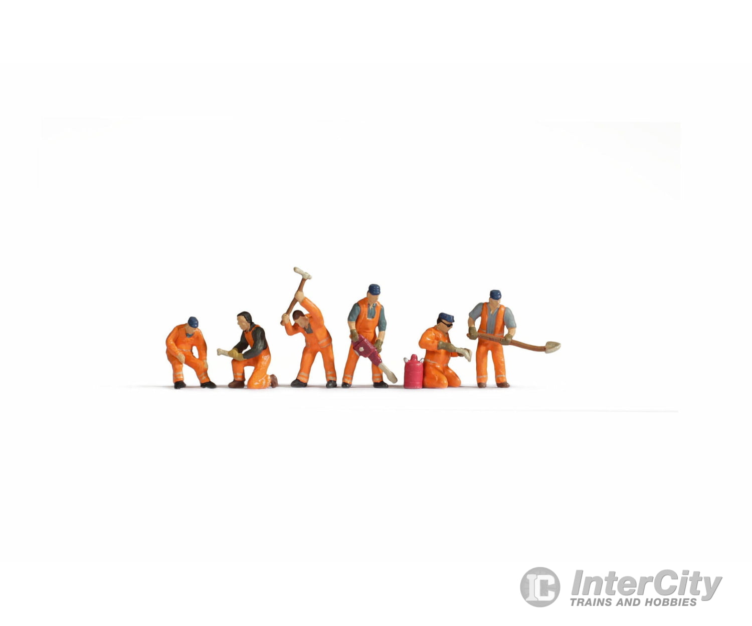 Noch 36276 N Railway Construction Crew at Work Figures