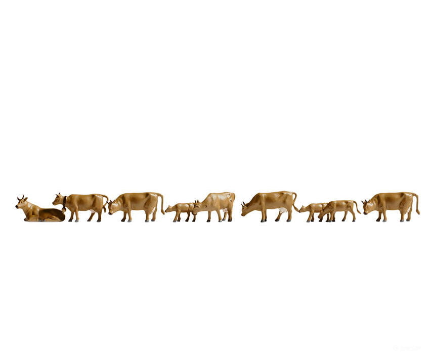 Noch 36722 N Cows dark brown Figures