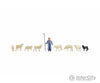 Noch 36748 N Sheep and Shepherd Figures