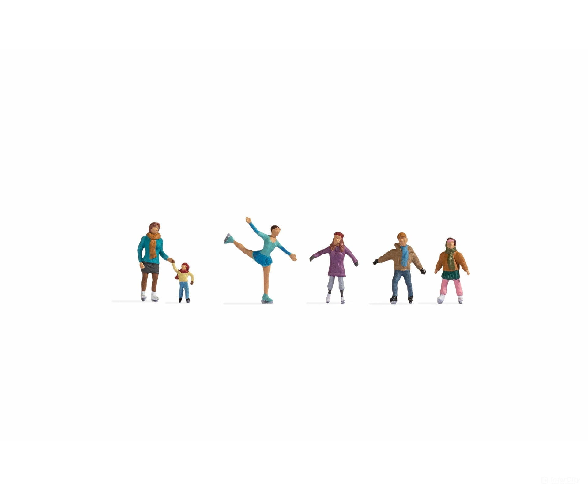Noch 36824 N Ice Skaters Figures