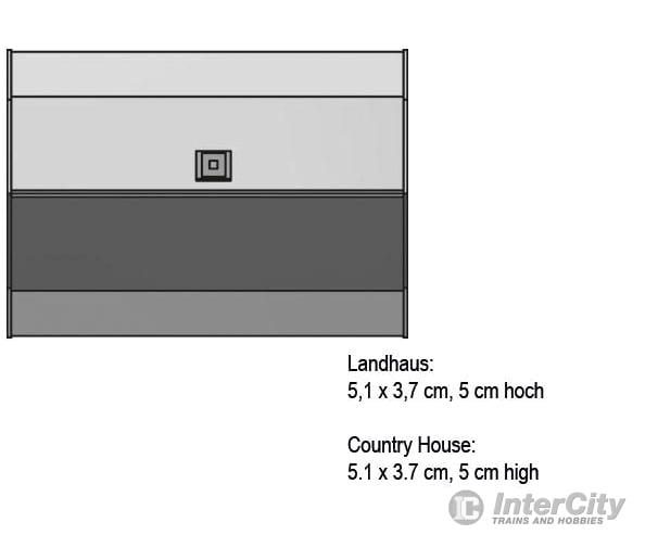 Noch 44310 Z Village Set 3 pieces Structures