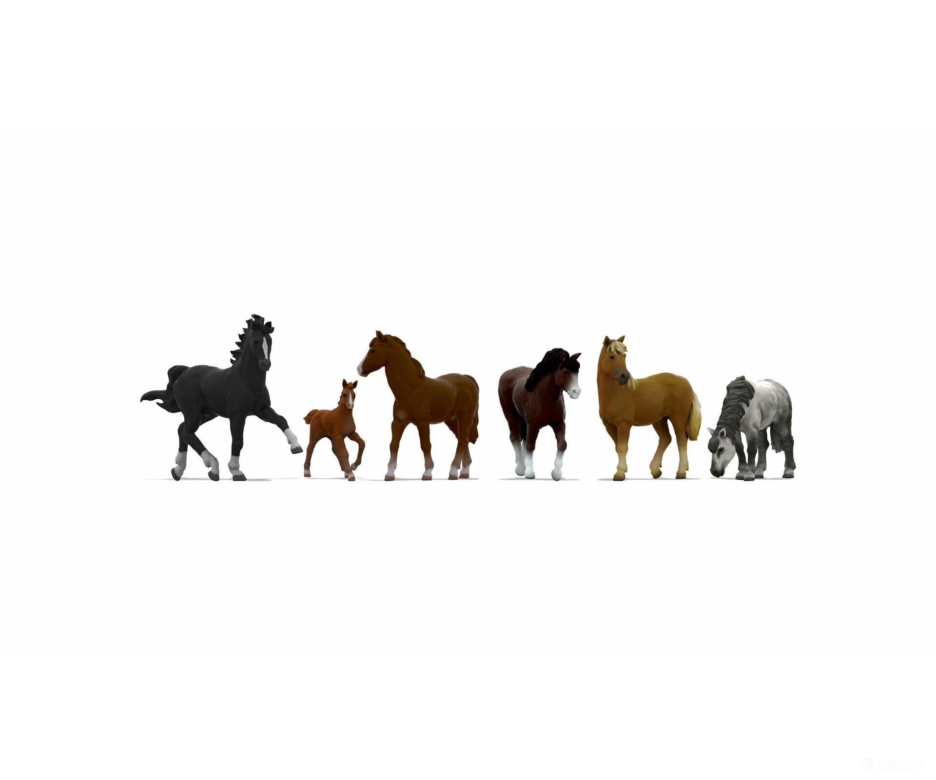 Noch 44542 Z horse Figures
