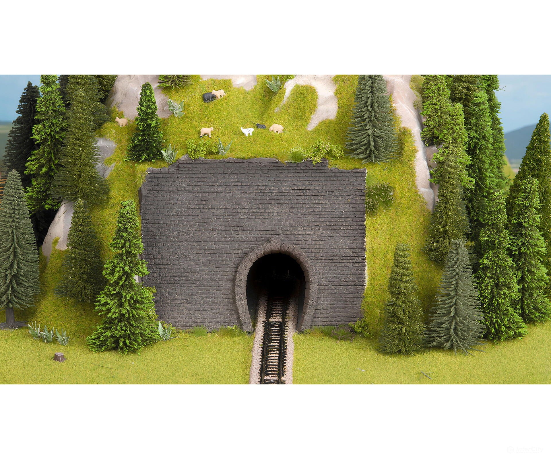 Noch 44790 Z Scale-Reducing Portal Single Track 9 x 7 cm Tunnels & Bridges