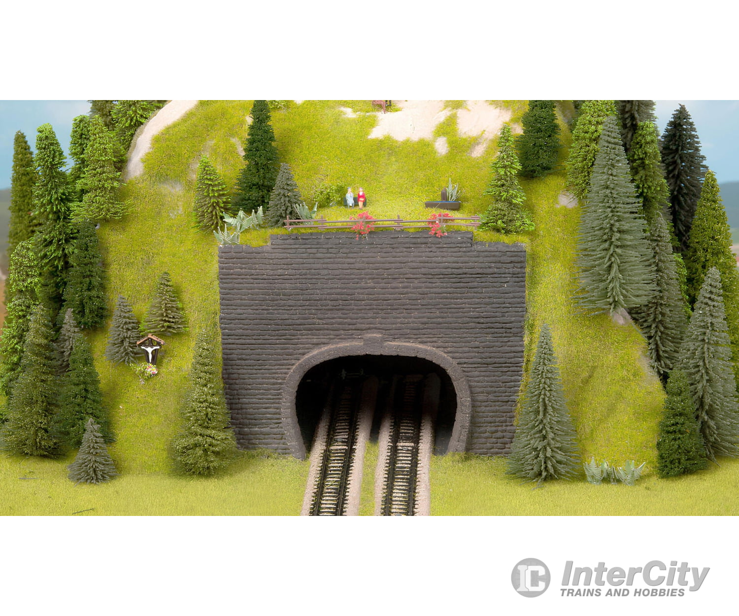 Noch 44800 Z Scale Replacement Portal double track 2 pcs. 9 x 7 cm Tunnels & Bridges