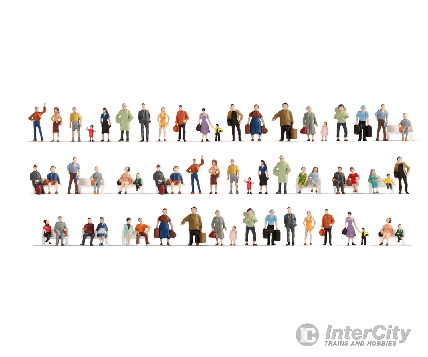 Noch 47401 TT Mega Economy Figures Set Figures