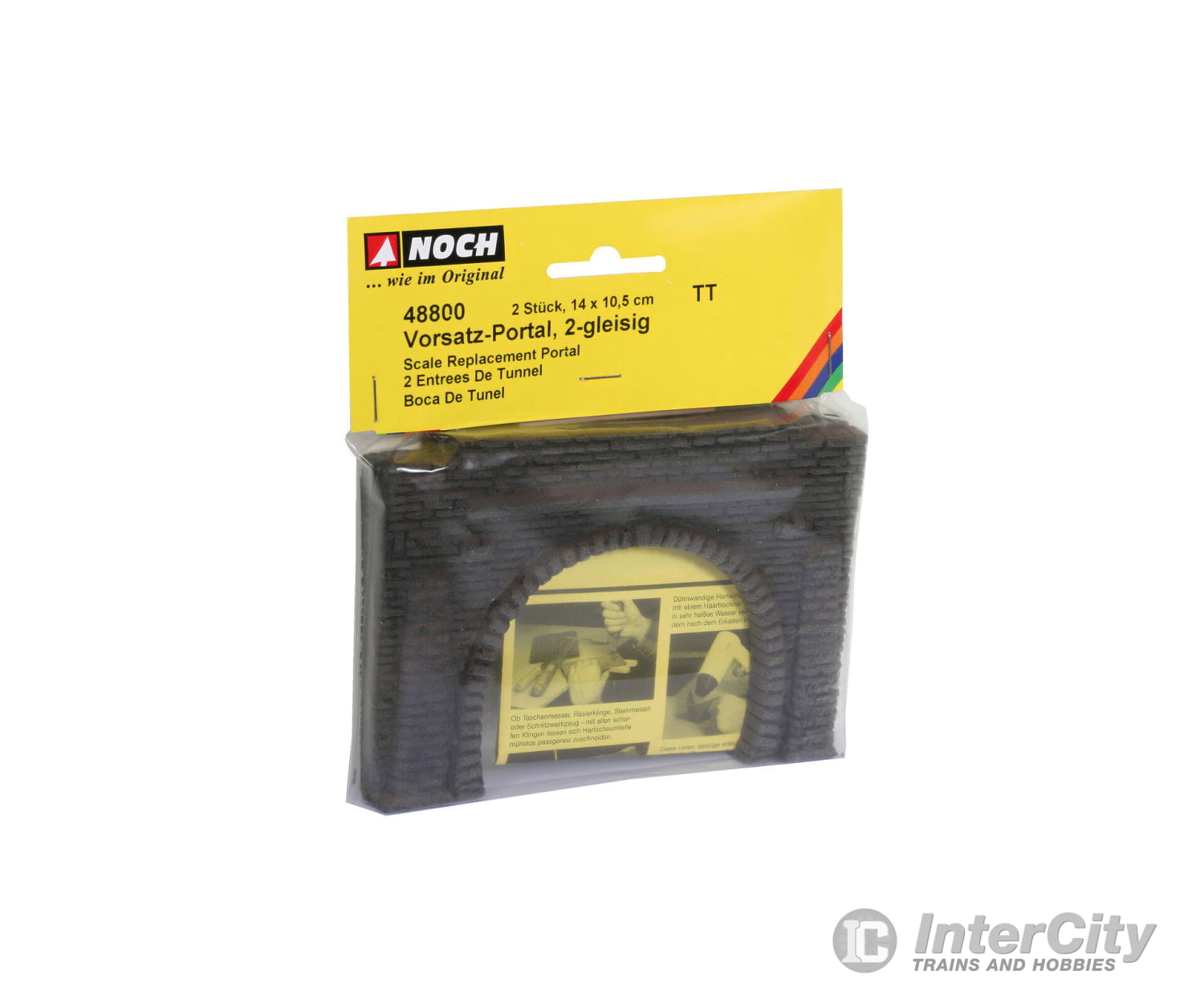Noch 48800 TT Scale-Reducing Portal Double Track Tunnels & Bridges