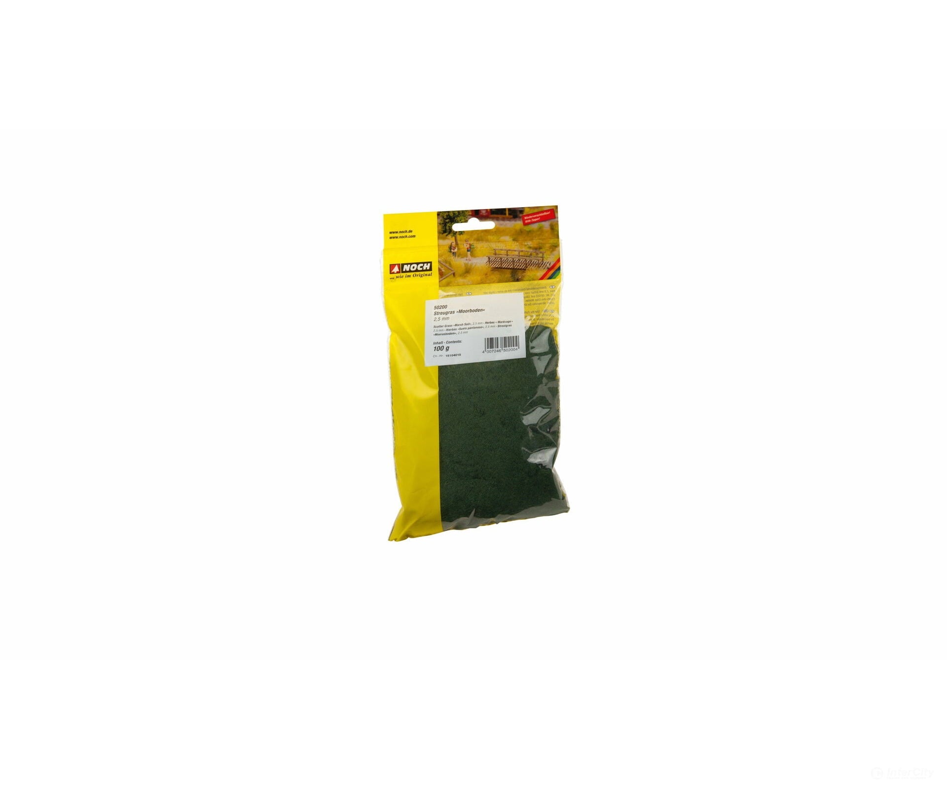 Noch 50200 Scatter Grass ’Marshland’ 2.5 mm Static Grass & Applicators
