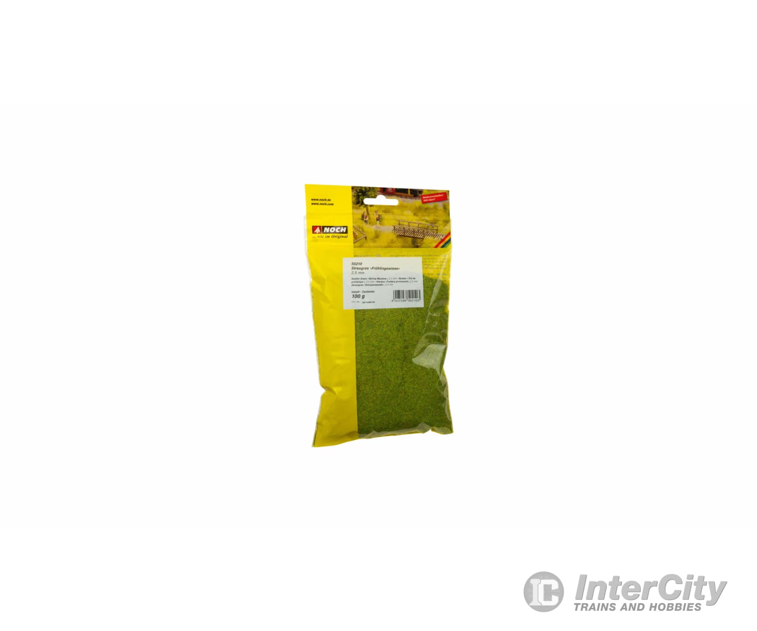 Noch 50210 HO N Z Scatter Grass ’Spring Meadow’ Static Grass & Applicators
