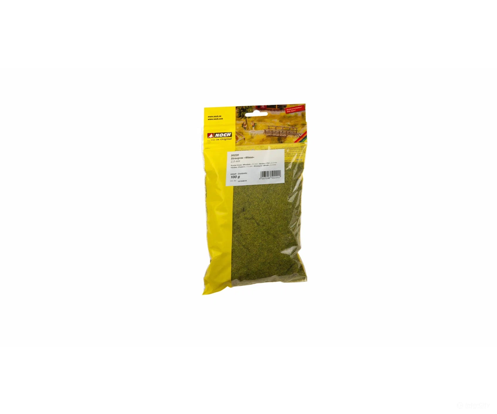 Noch 50220 HO N Z Scatter Grass ’Meadow’ Static Grass & Applicators