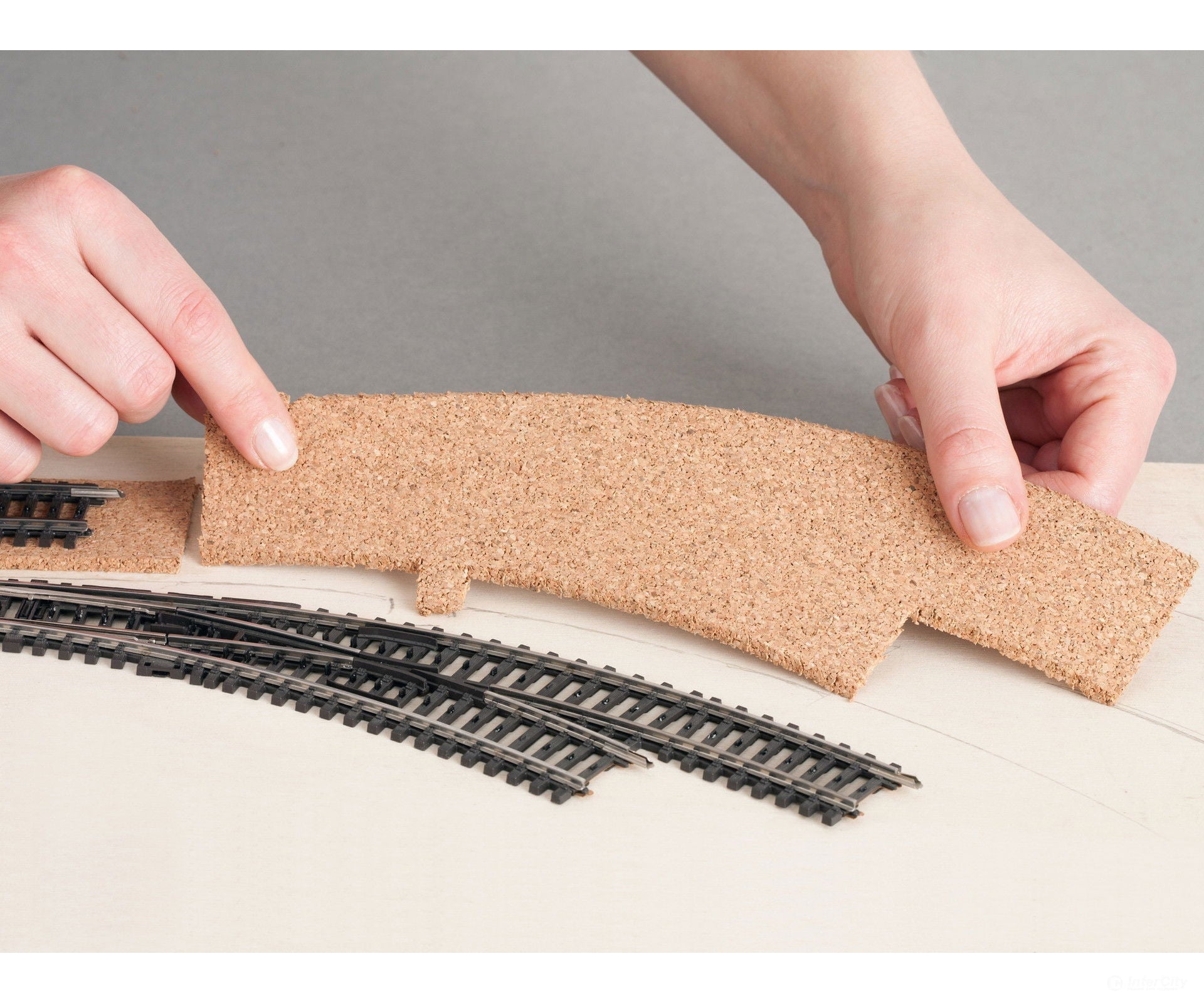 Noch 50412 HO Cork Track Bed 3 mm high Ballast & Roadbed