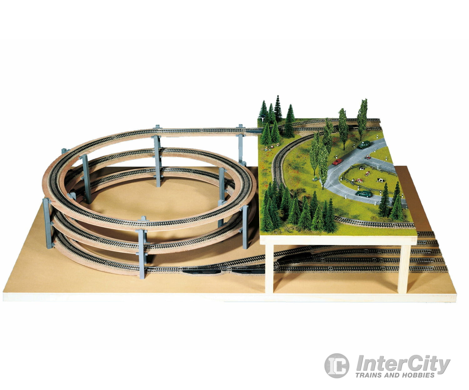 Noch 53004 HO LAGGIES Helix Complete Kit Base Circle Layout Kits