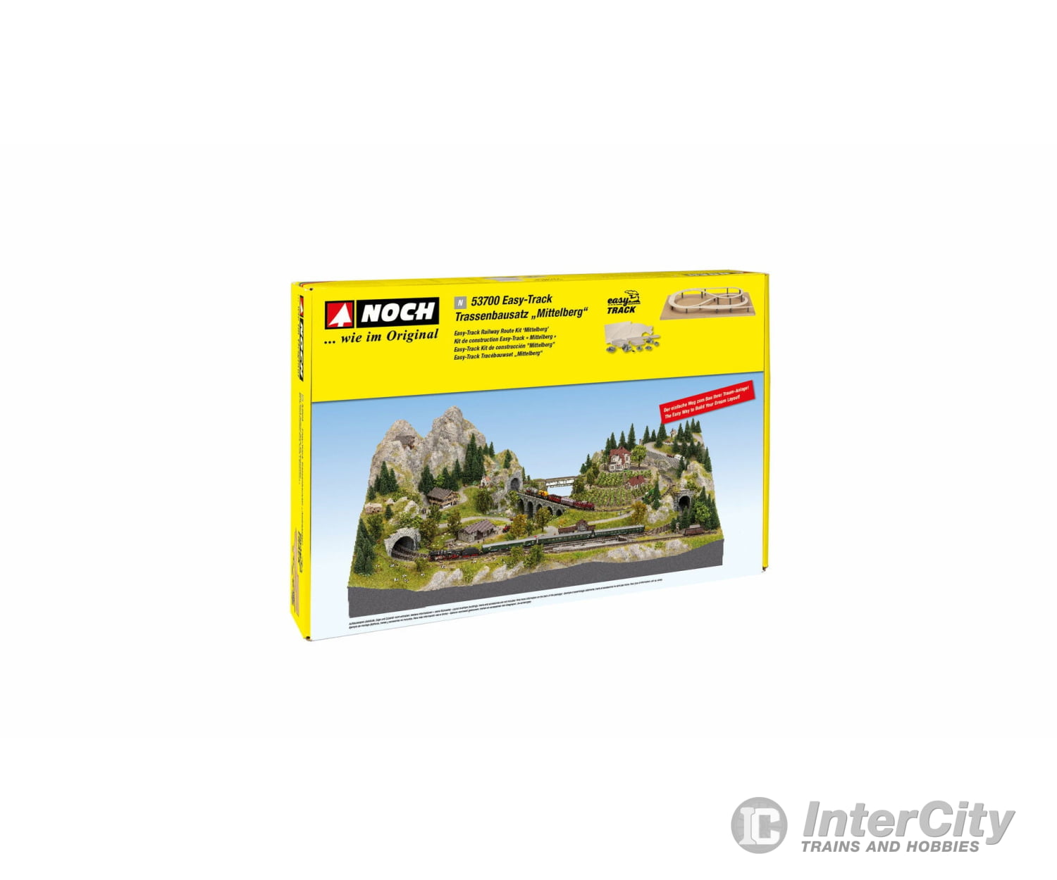 Noch 53700 N easy TRACK Railway Route Kit ‘Mittelberg’ Layout Kits