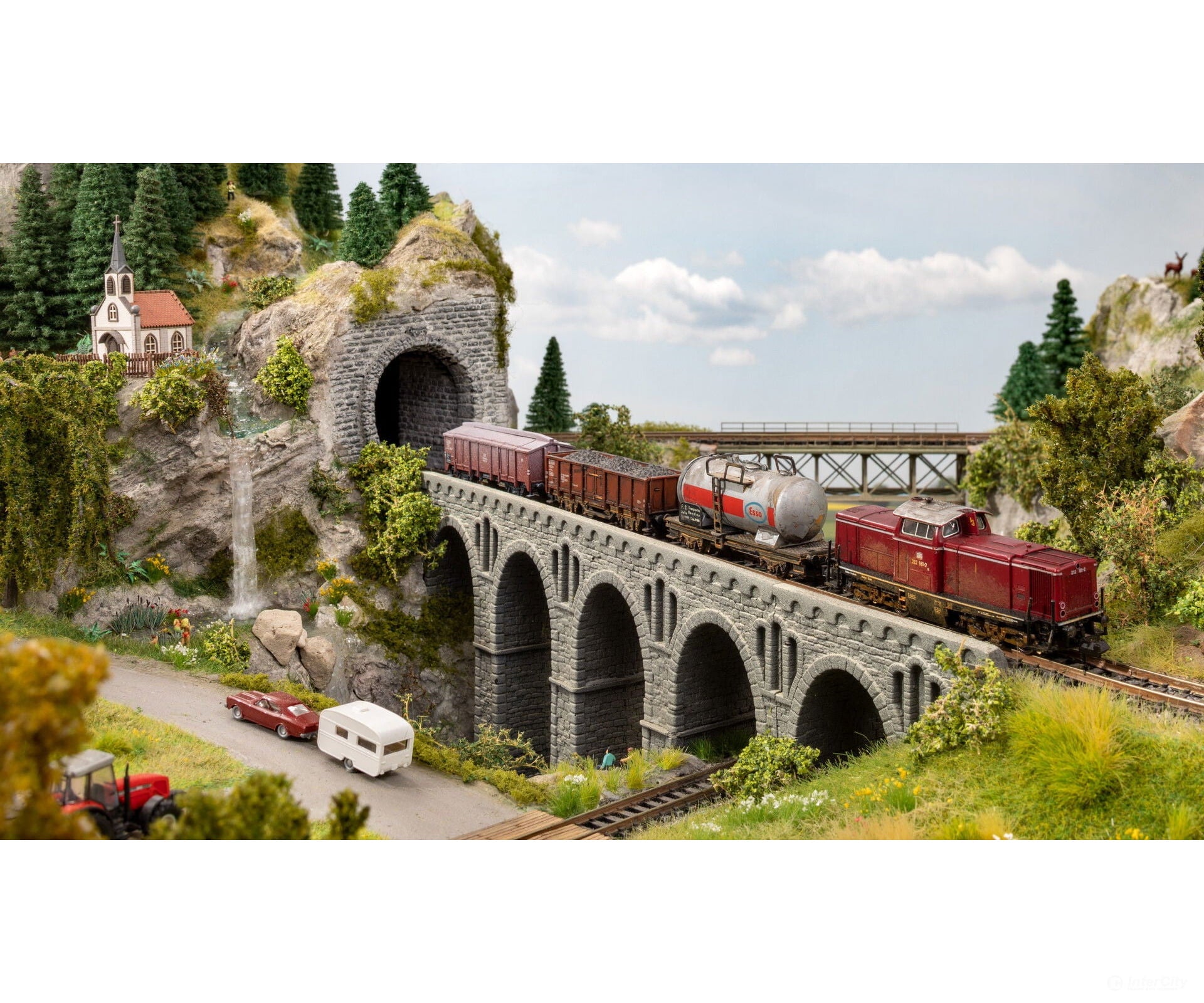 Noch 53700 N easy TRACK Railway Route Kit ‘Mittelberg’ Layout Kits