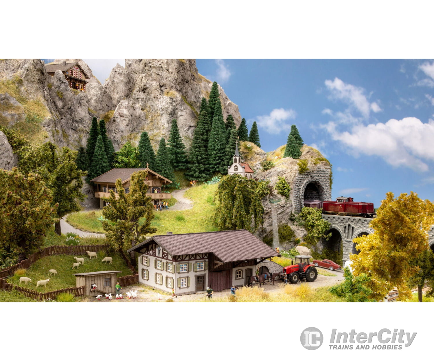 Noch 53700 N easy TRACK Railway Route Kit ‘Mittelberg’ Layout Kits