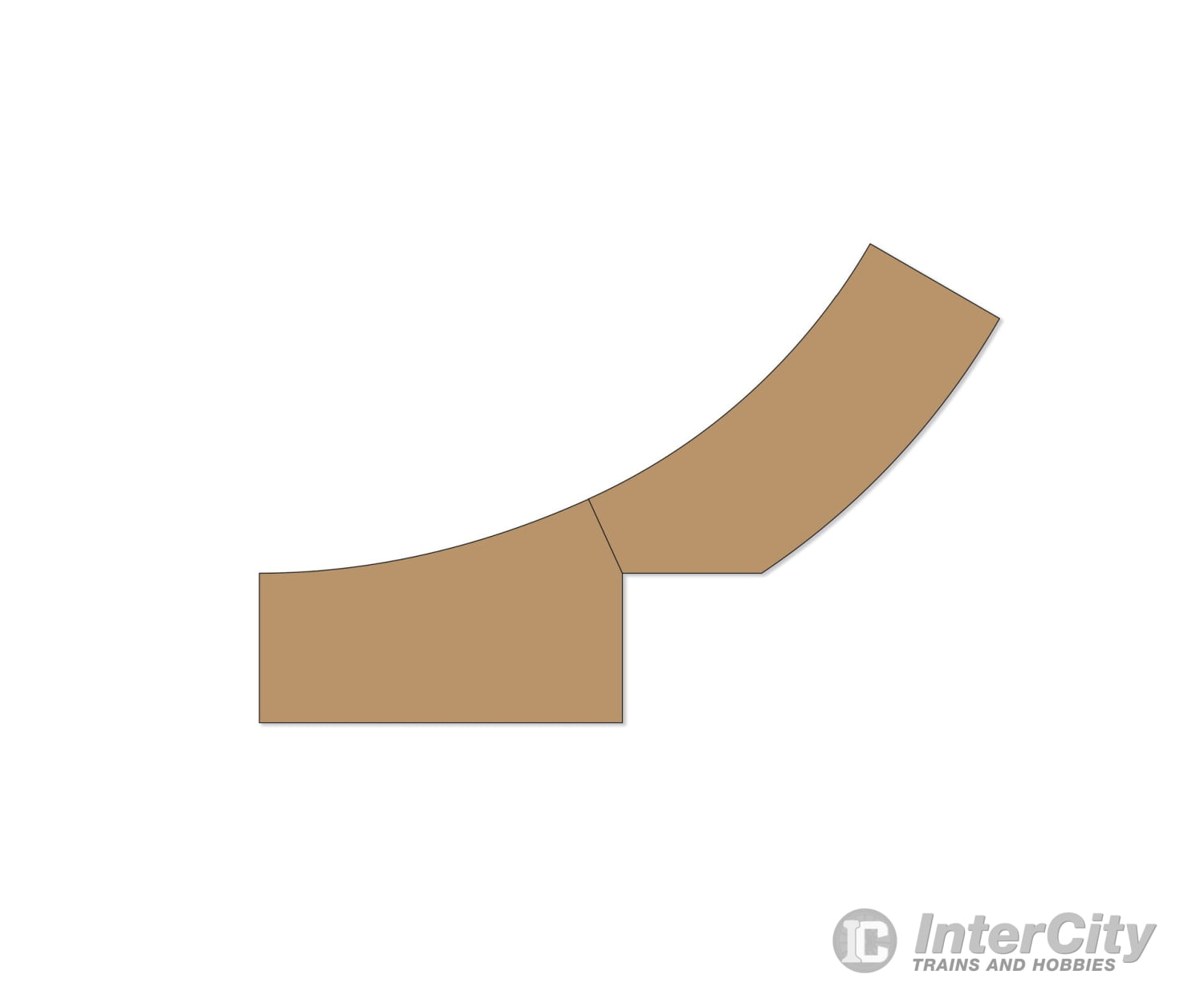 Noch 53880 HO TT N easy TRACK Turnout Set 611_612 Layout Kits