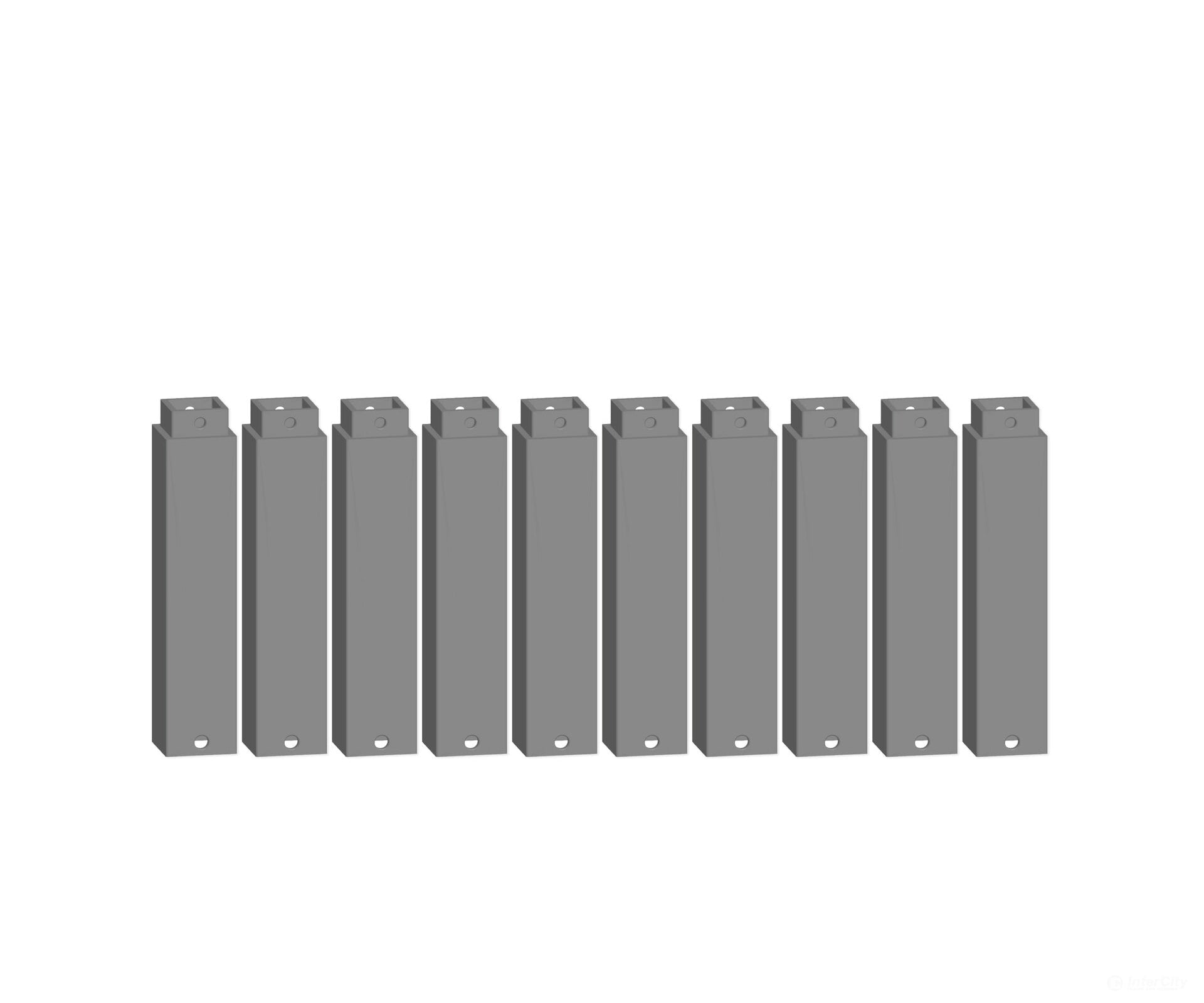 Noch 53908 HO TT N easy TRACK Pillar Element 72,5 mm Layout Kits