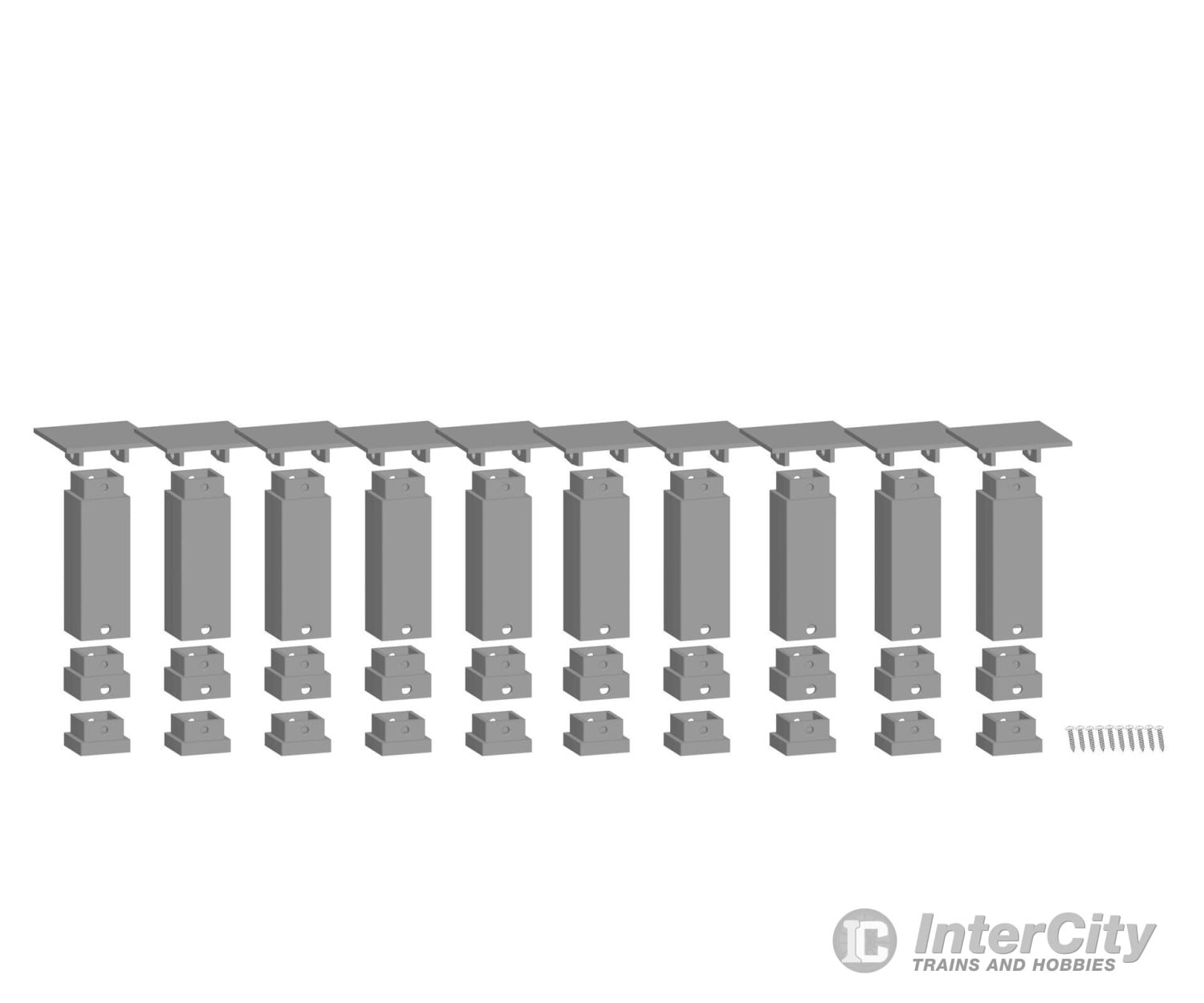 Noch 53940 HO TT N easy TRACK Pillar Set Botto Layout Kits