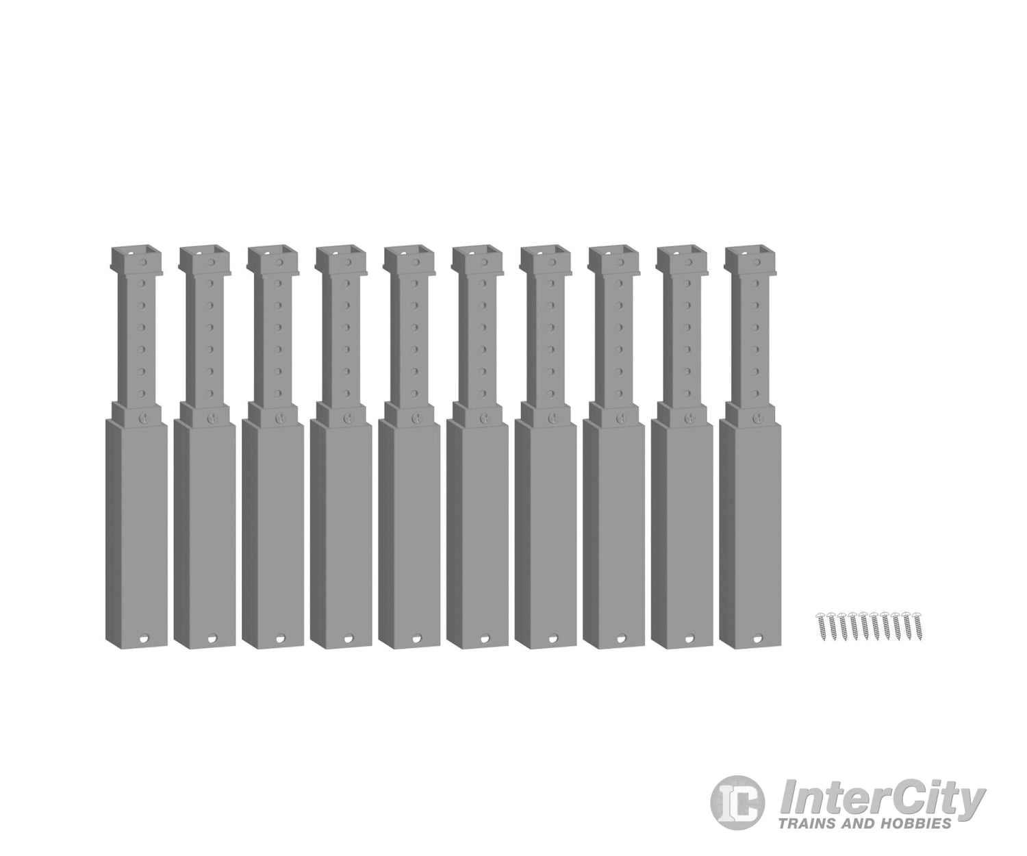 Noch 53943 HO TT N easy TRACK Pillars Height-Adjustable Layout Kits