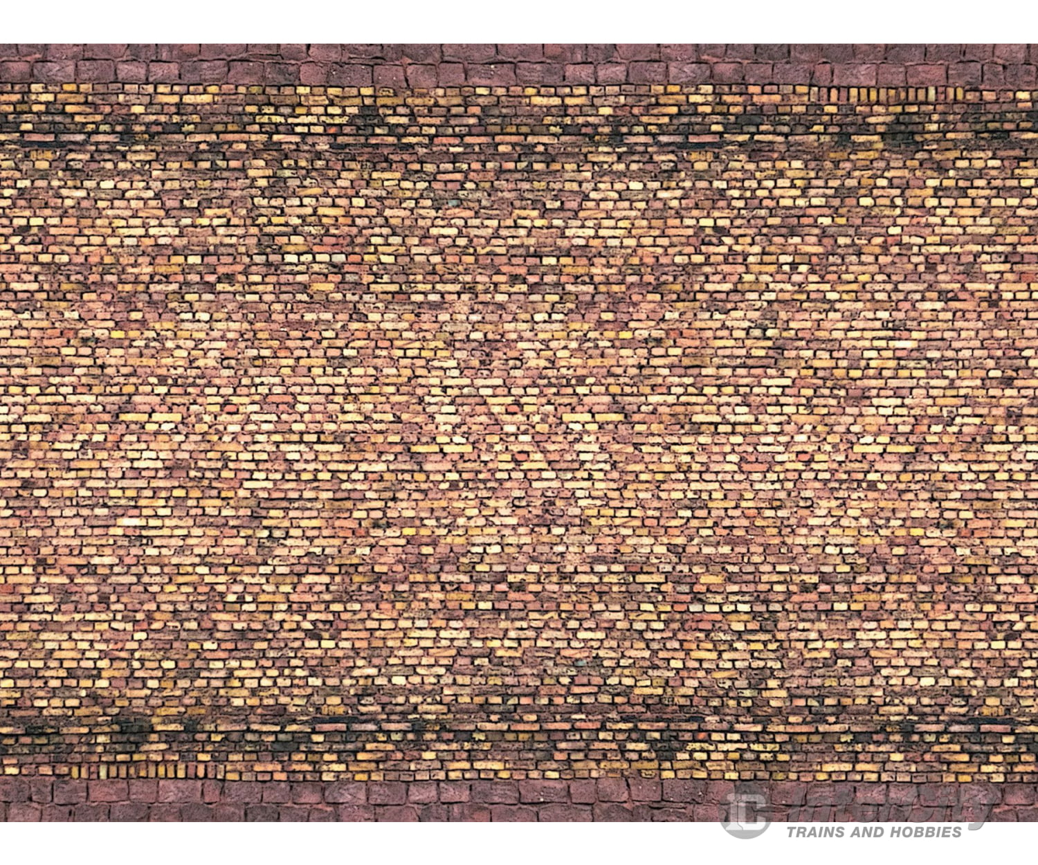 Noch 56605 HO 3D Cardboard Sheet ’Brick’ Other Scenery