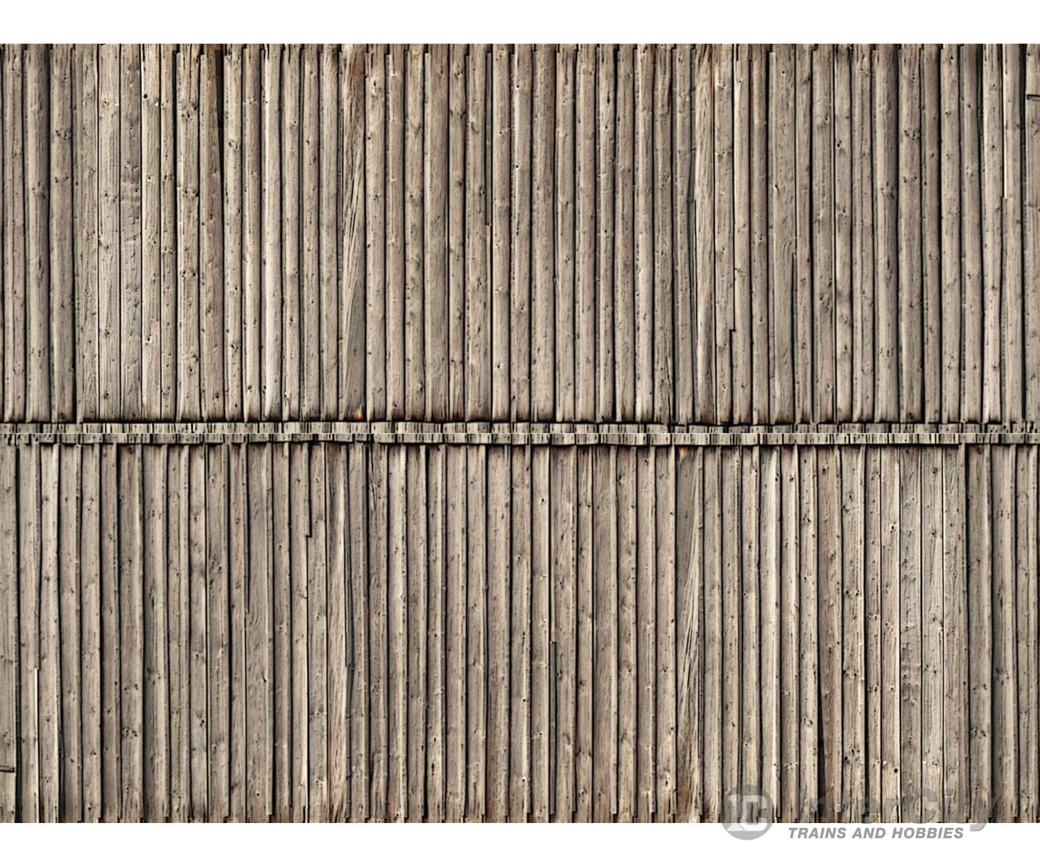 Noch 56664 HO 3D Cardboard Sheet ’Timber Wall’ Other Scenery