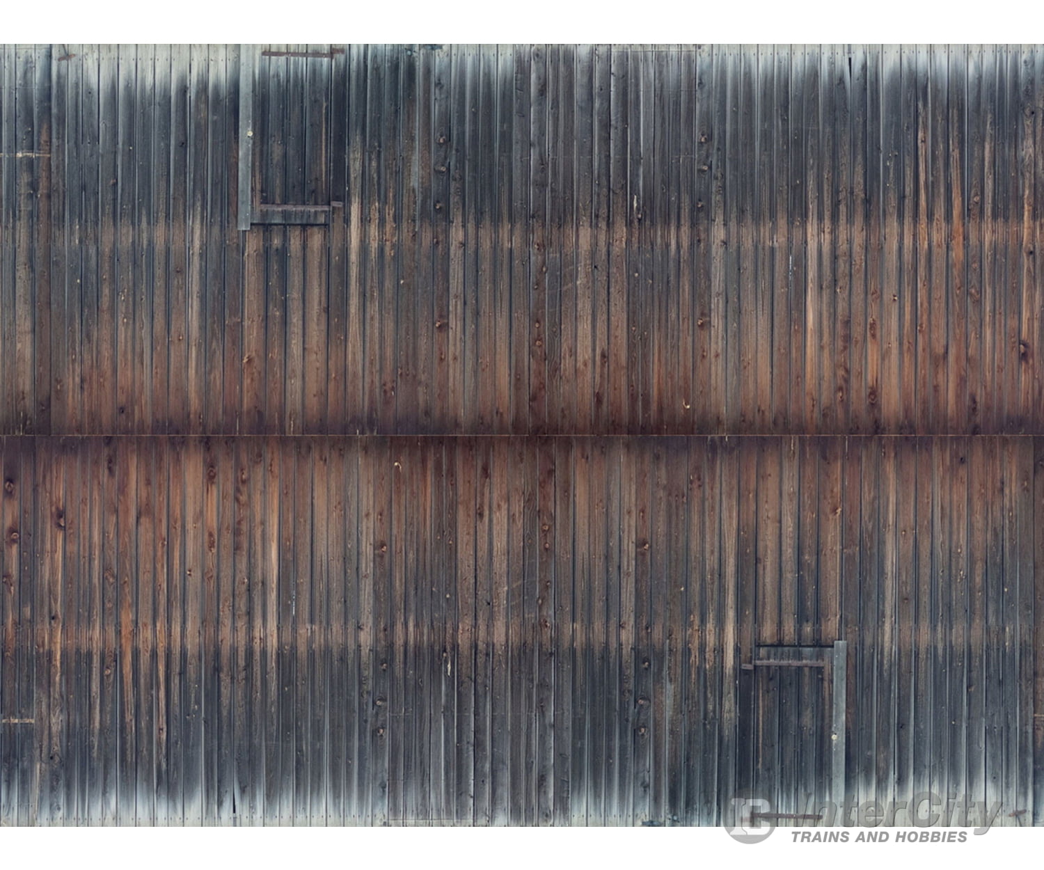 Noch 56665 HO 3D Cardboard Sheet ’Timber Wall’ Other Scenery