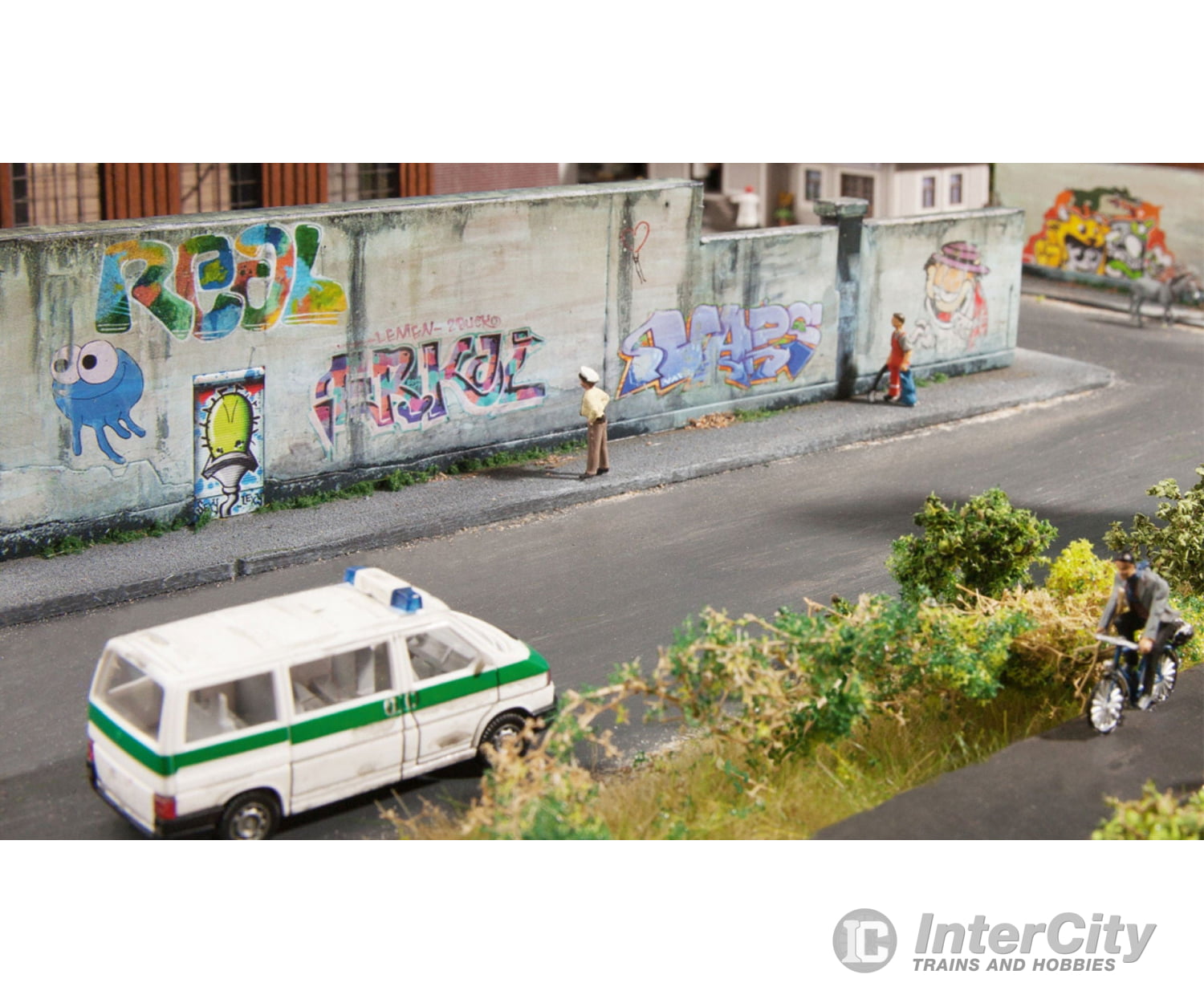 Noch 56669 HO 3D Cardboard Sheet ’Industrial Walls’ Other Scenery