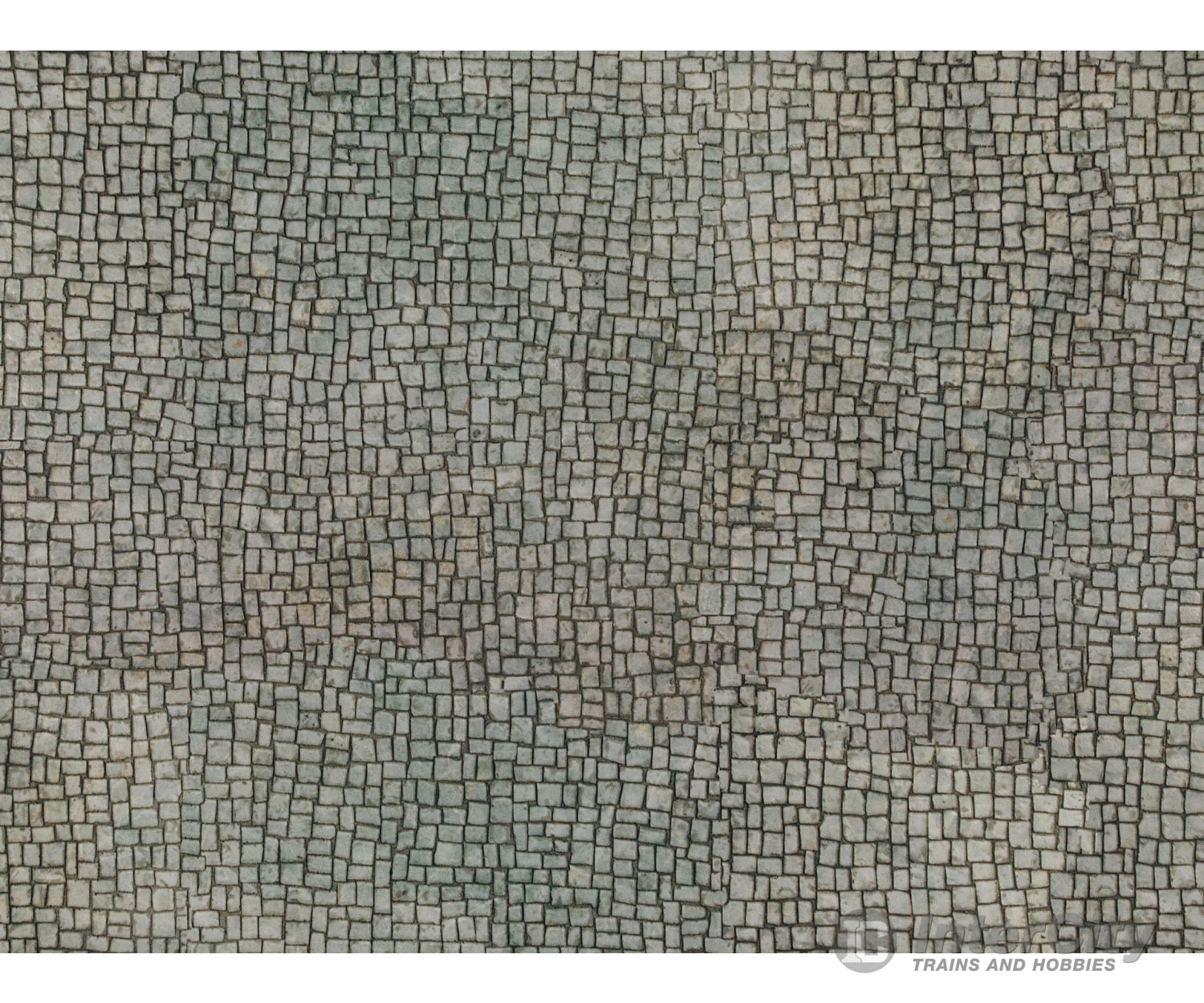 Noch 56723 HO 3D Cardboard Sheet ’Irregular Paving’ Roads and Streets