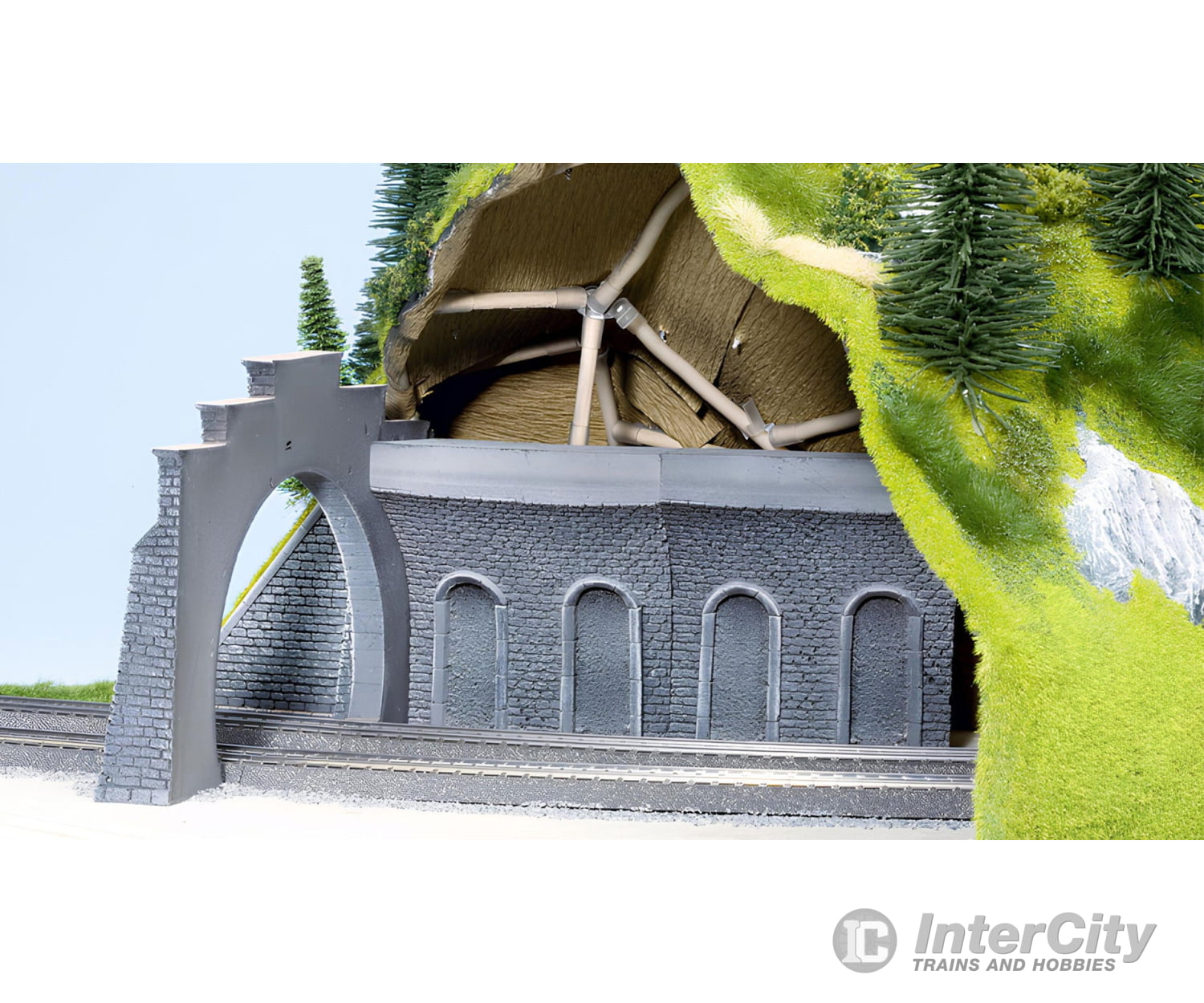 Noch 58031 hoe HO H0m Interior Tunnel Wall Curved Tunnels & Bridges