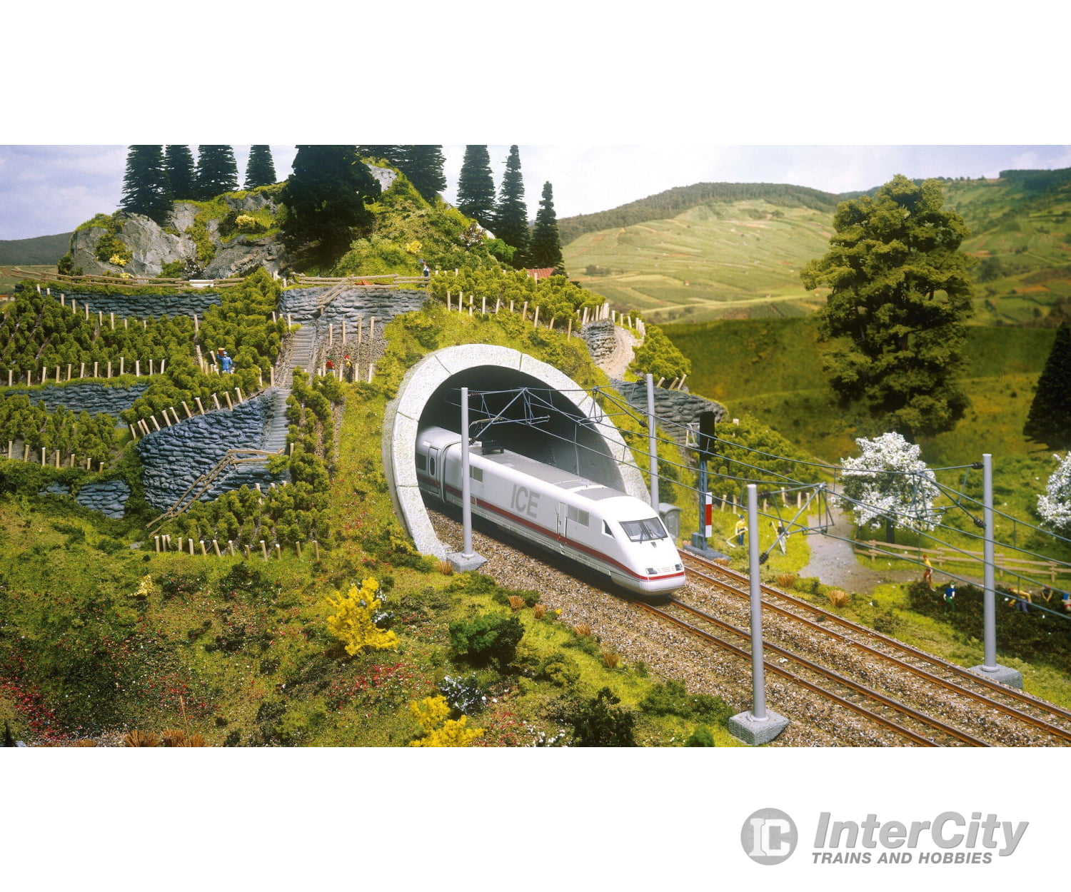 Noch 58040 HO ICE Tunnel Portal 18 x 23 cm Tunnels & Bridges