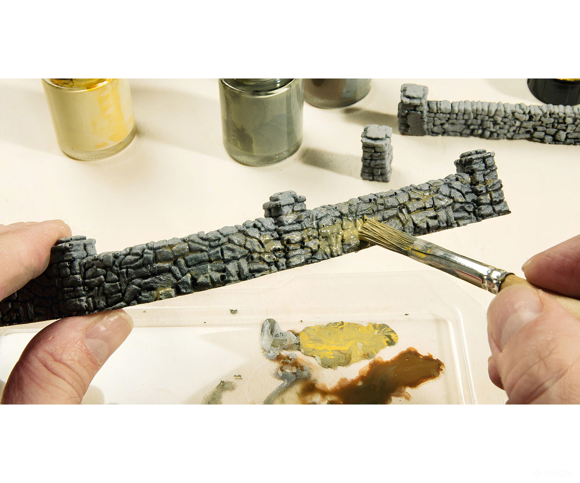 Noch 58280 HO Granite Walls Other Scenery
