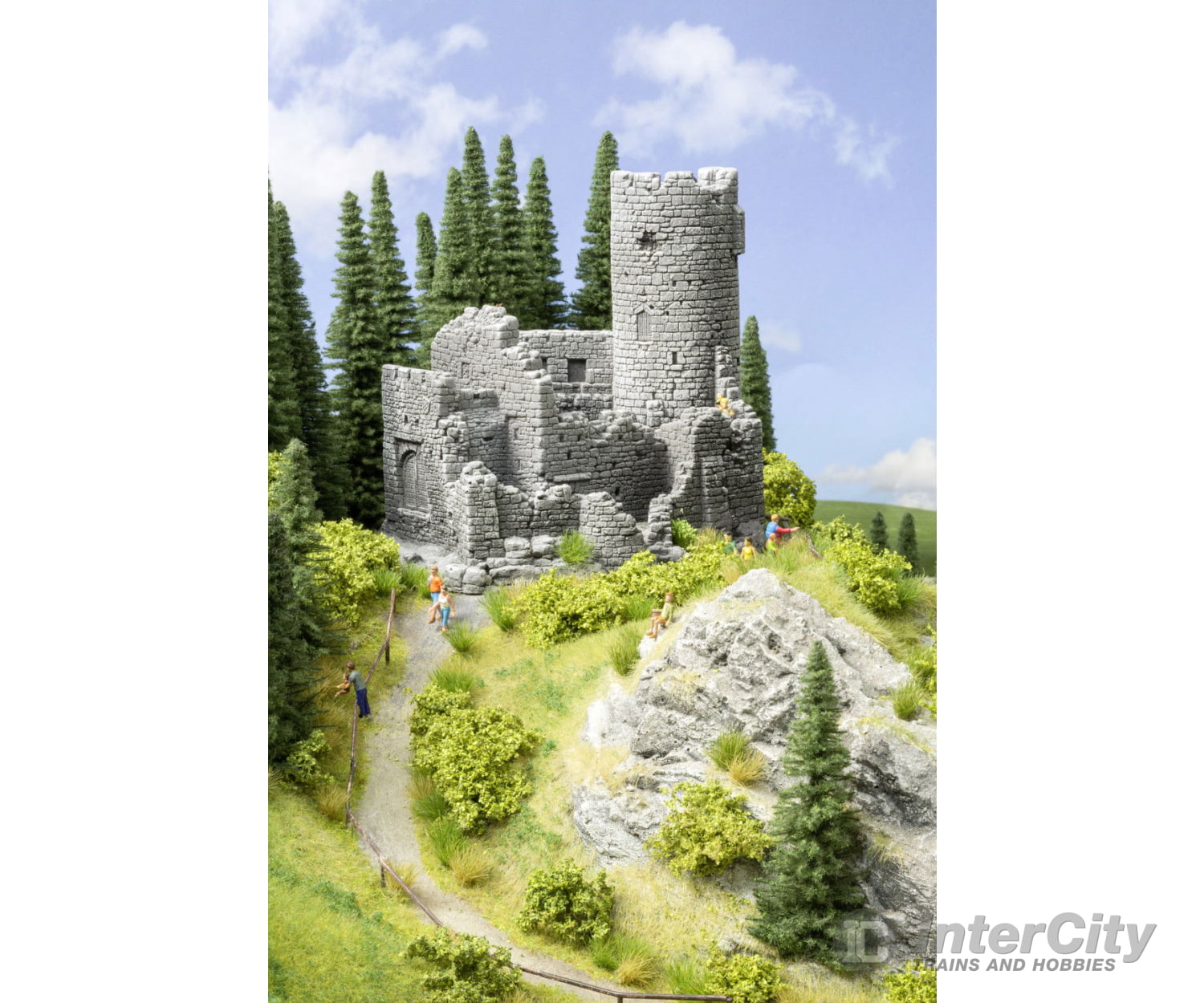 Noch 58605 HO Castle Ruin Structures
