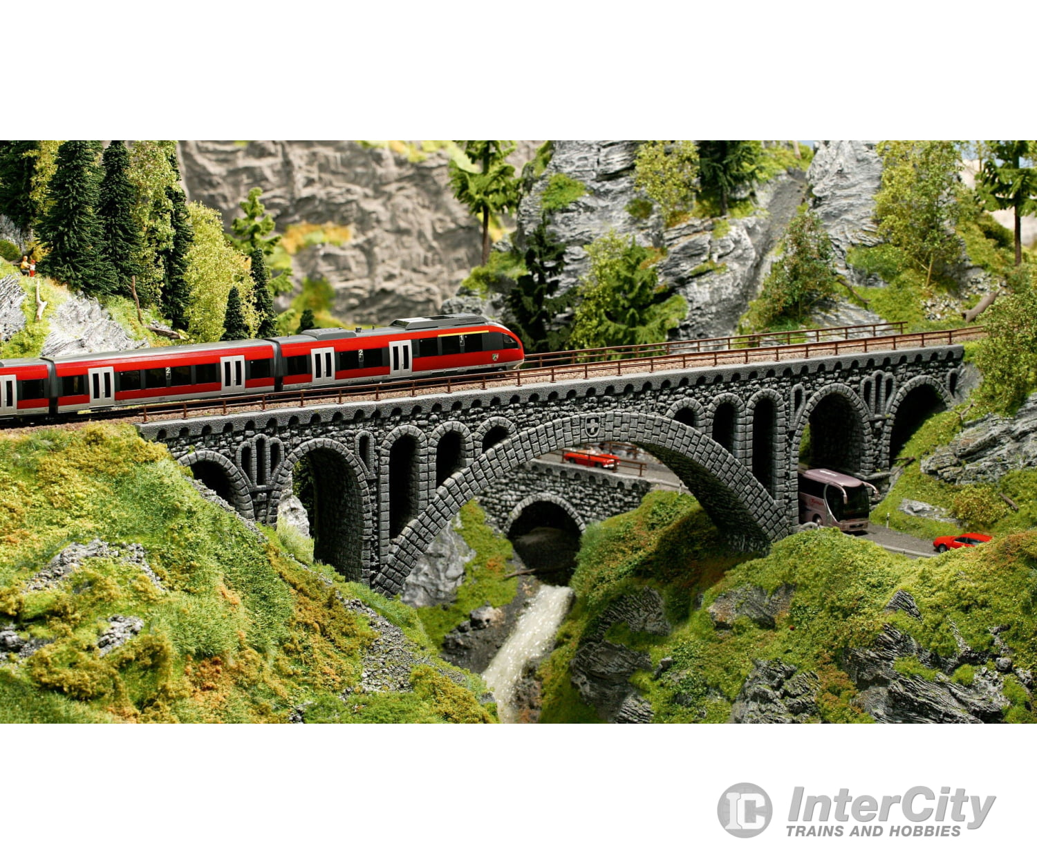 Noch 58670 HO Rhône Viaduct Tunnels & Bridges