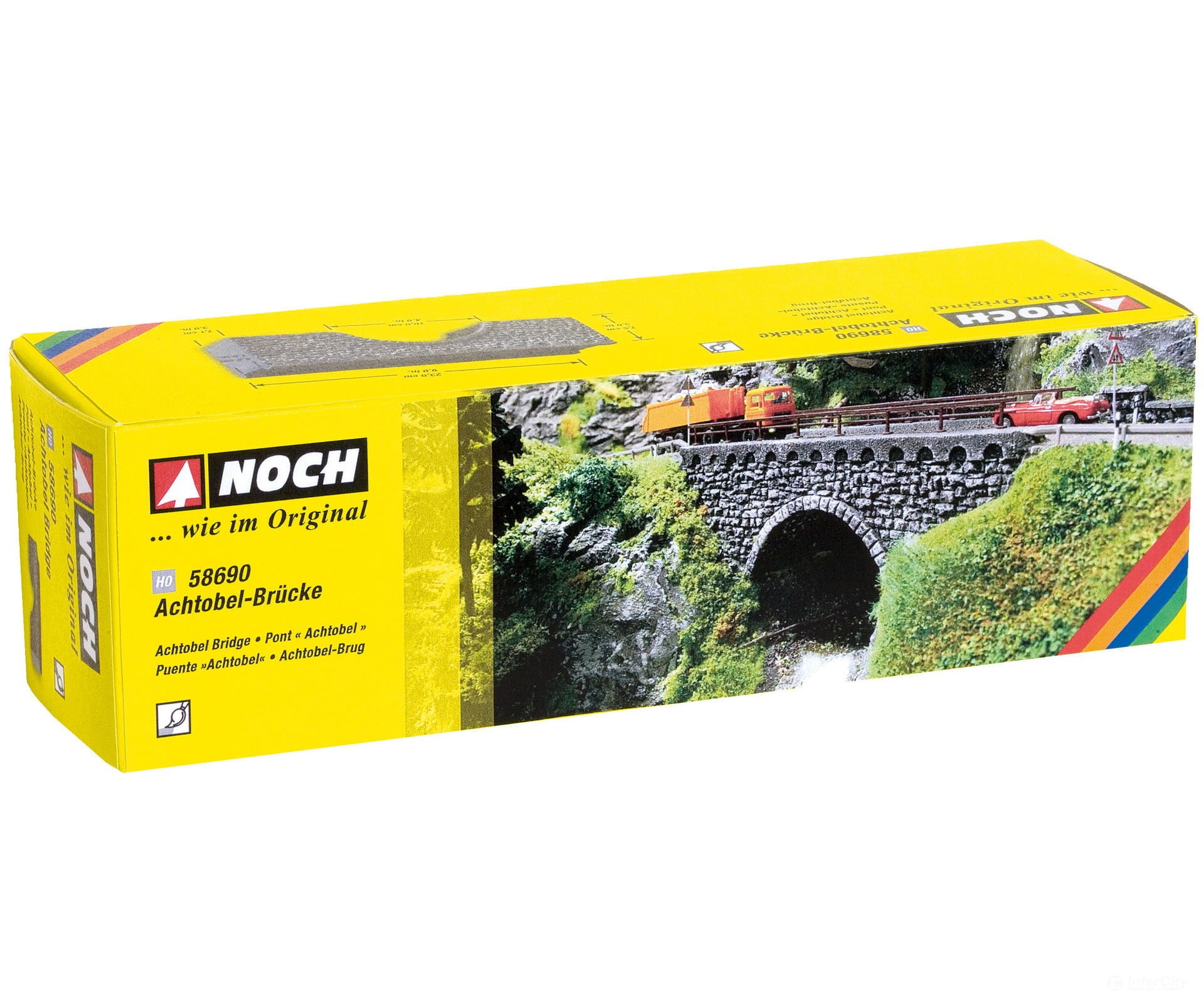 Noch 58690 HO Achtobel Bridge Tunnels & Bridges