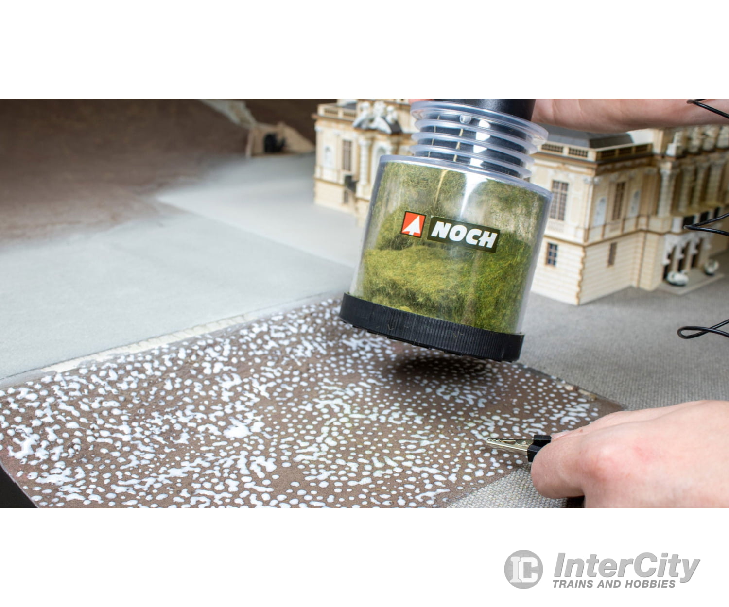 Noch 60127 Flock Change Container Static Grass & Applicators