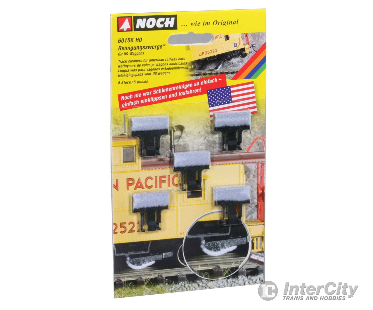 Noch 60156 HO US Track Cleaners Track Accessories