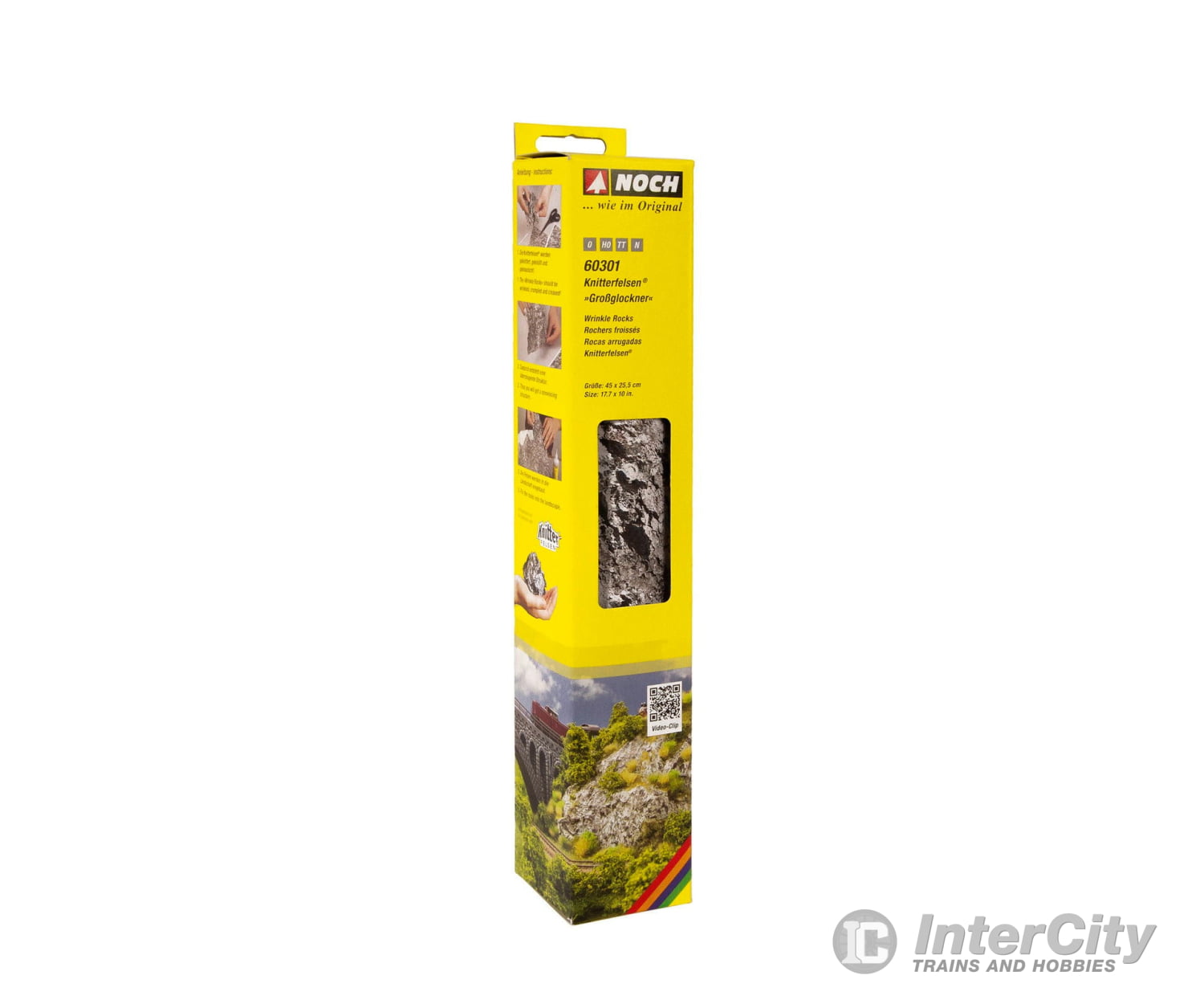 Noch 60301 HO TT N O Wrinkle Rocks ’Großglockner’ Rocks & Landforms