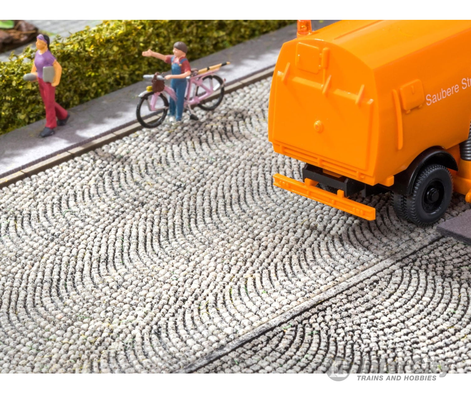 Noch 60316 HO Structured Curve ’Cobblestones’ Roads and Streets