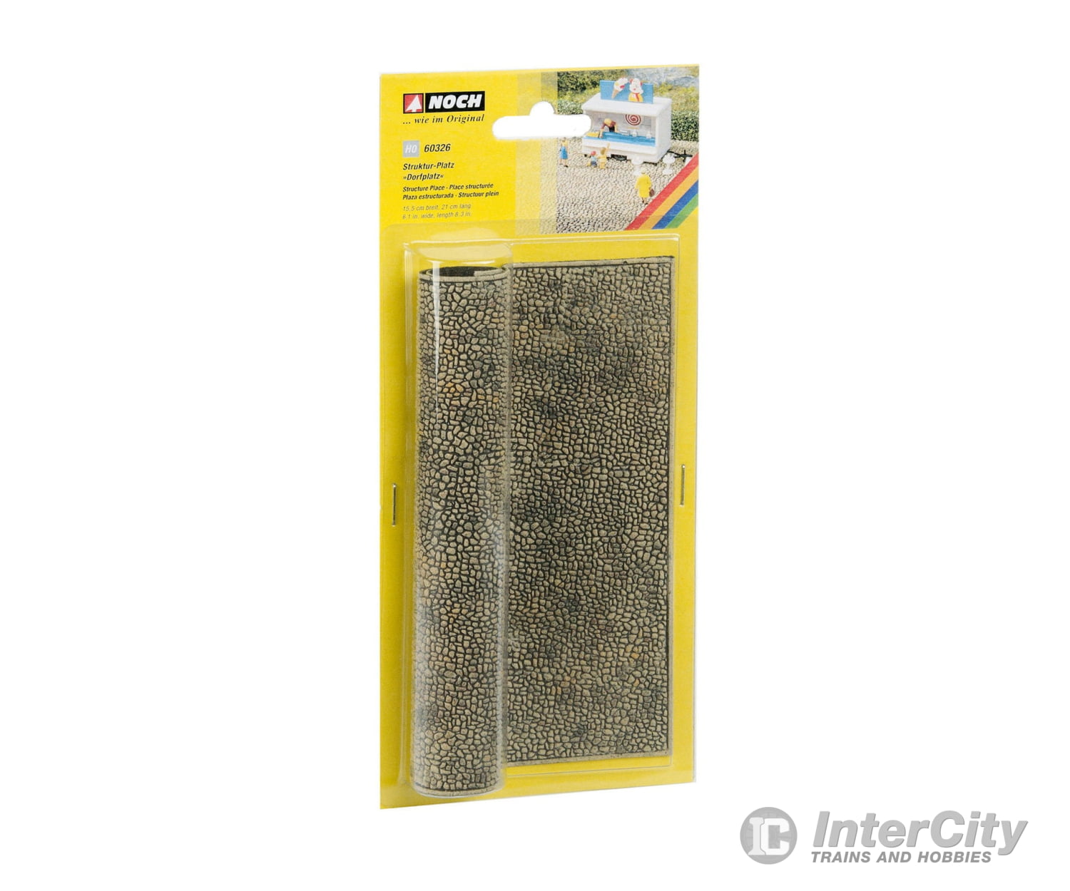 Noch 60326 HO Structured Square ’Village Square’ Roads and Streets