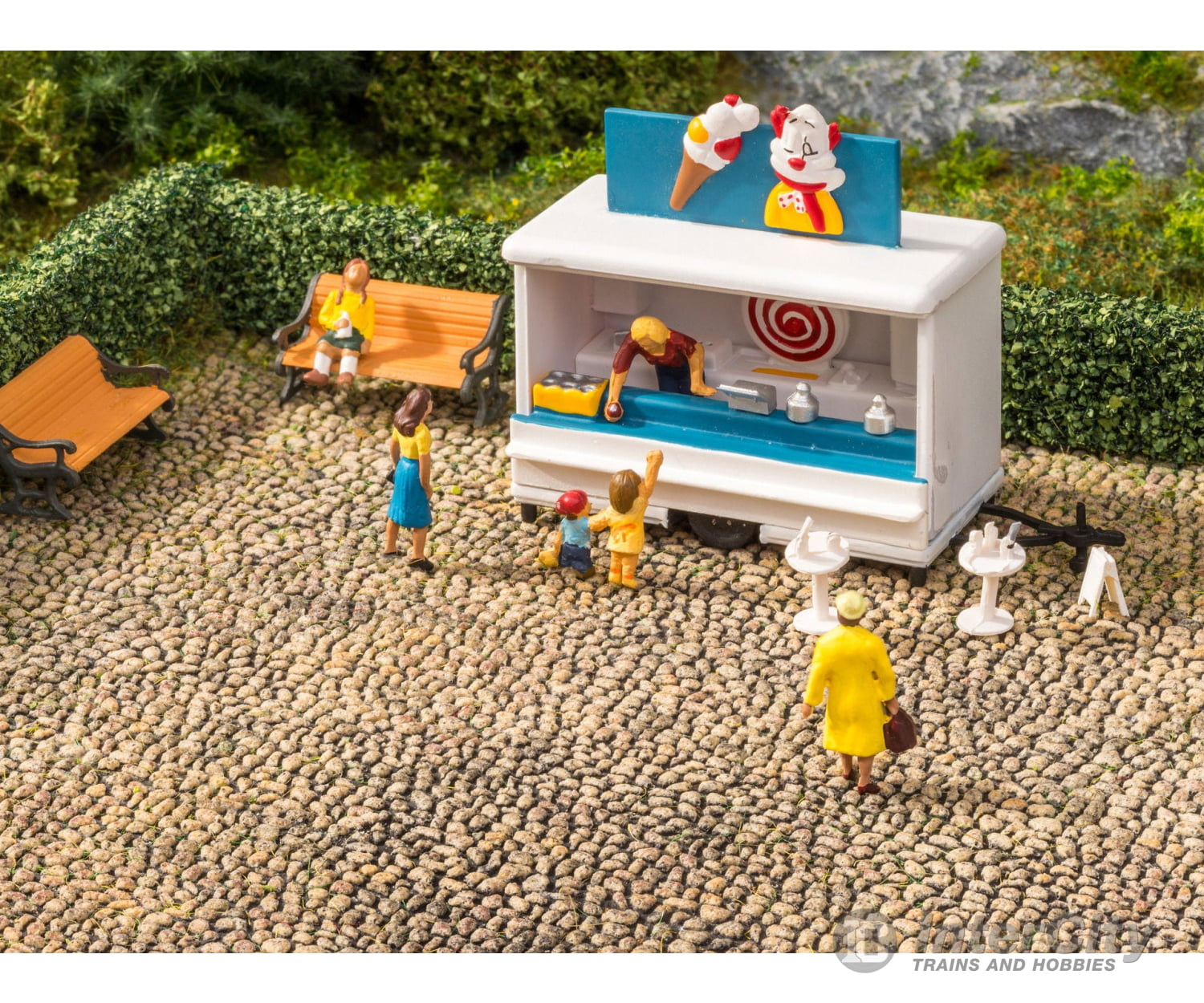 Noch 60326 HO Structured Square ’Village Square’ Roads and Streets