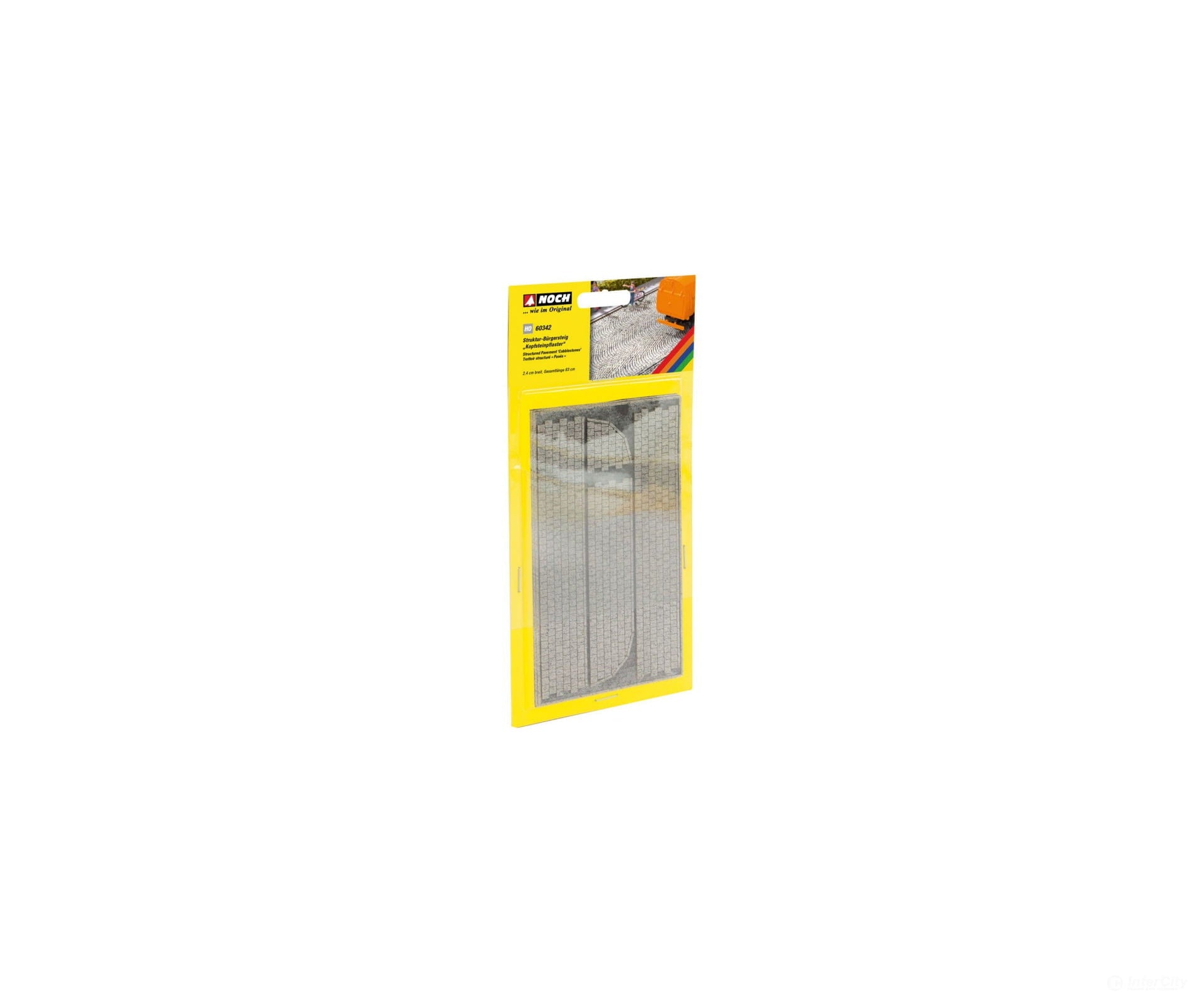 Noch 60342 HO Structured Pavement ’Cobblestones’ Roads and Streets