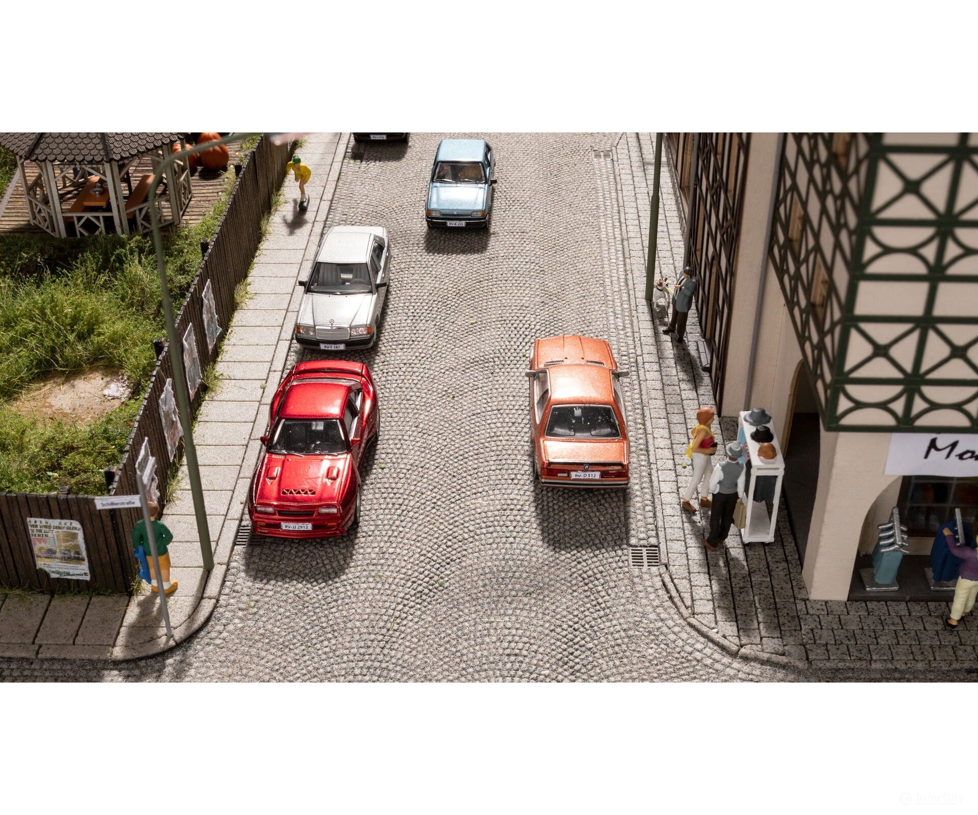 Noch 60342 HO Structured Pavement ’Cobblestones’ Roads and Streets